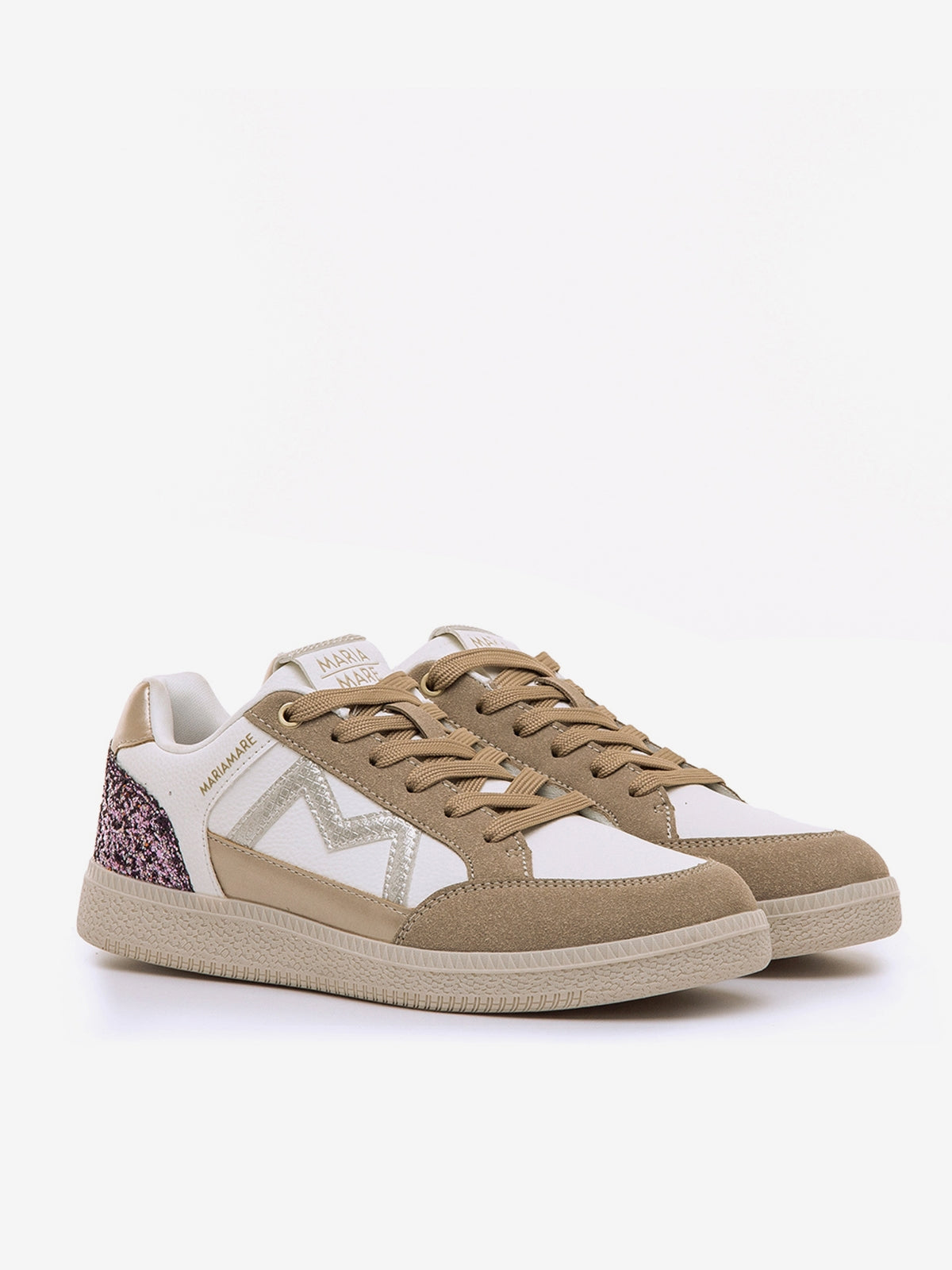 zapatillas Mujer Zapatillas para mujer beige 05