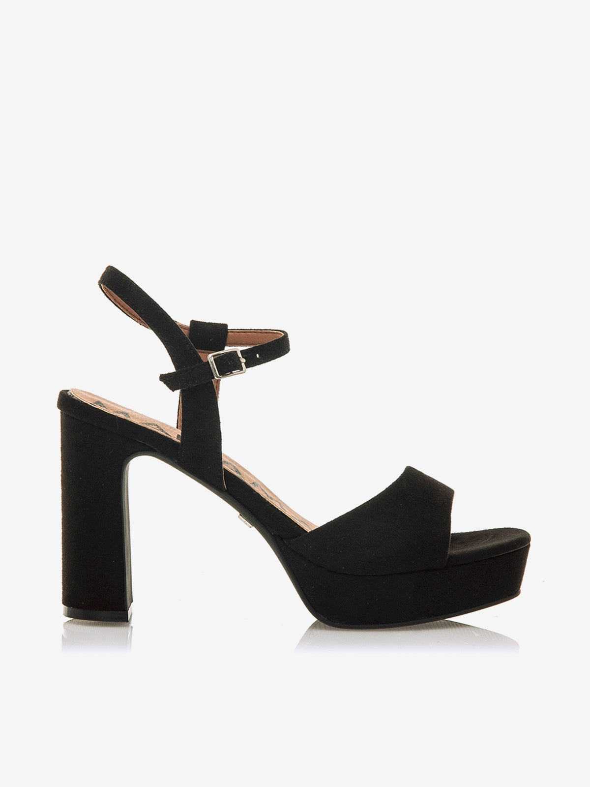 sandalias de tacón Mujer Sandalias de tacón negro 01