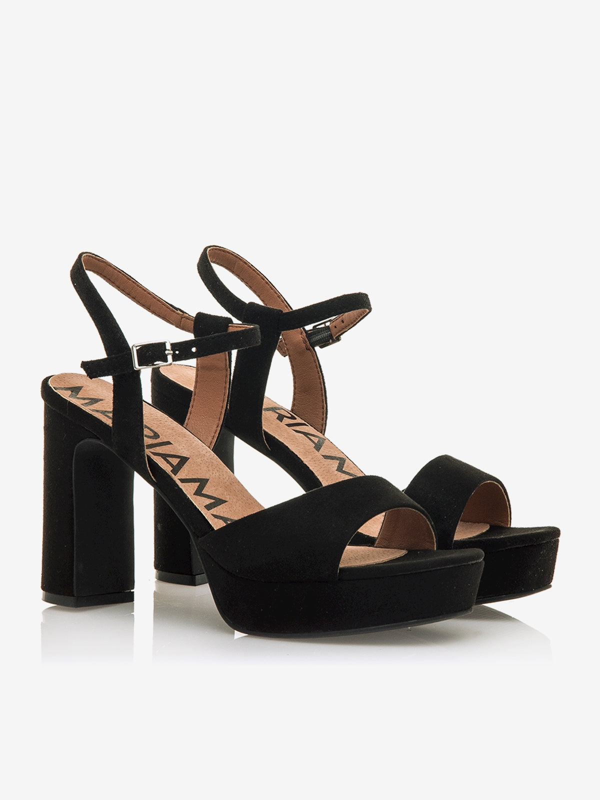 sandalias de tacón Mujer Sandalias de tacón negro 05
