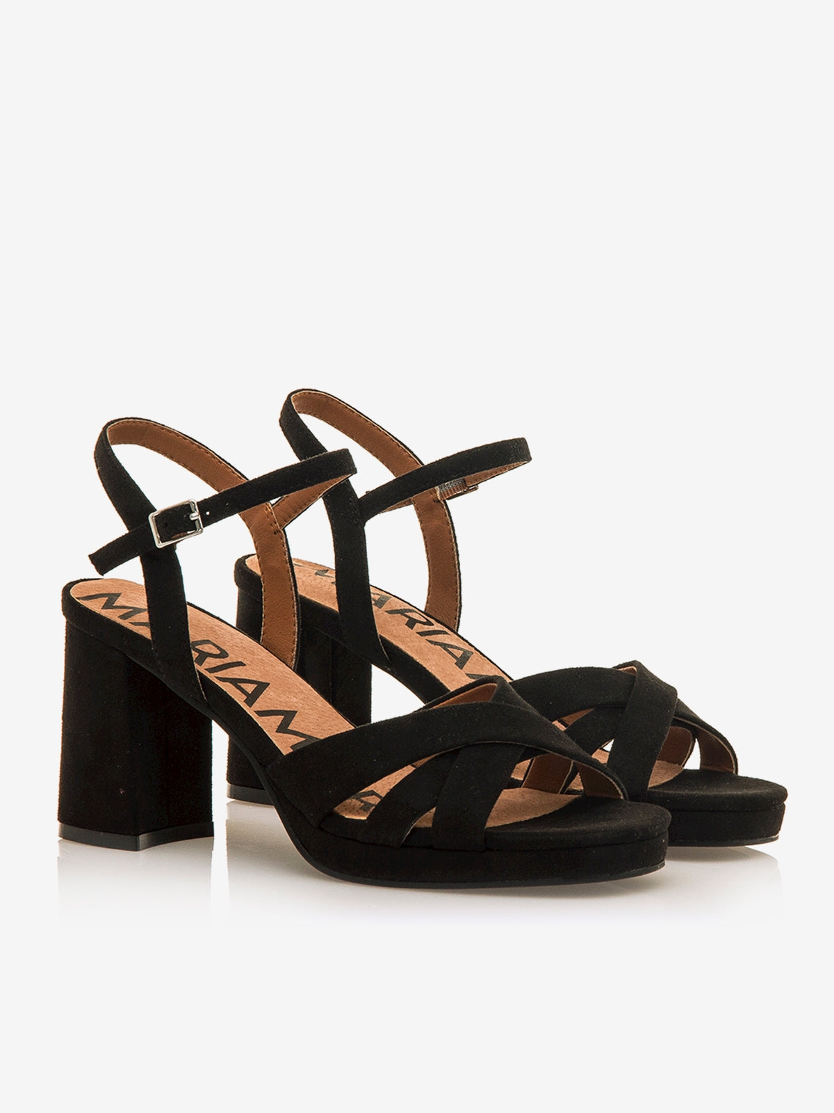 sandalias de tacón Mujer Sandalias de tacón negro 05