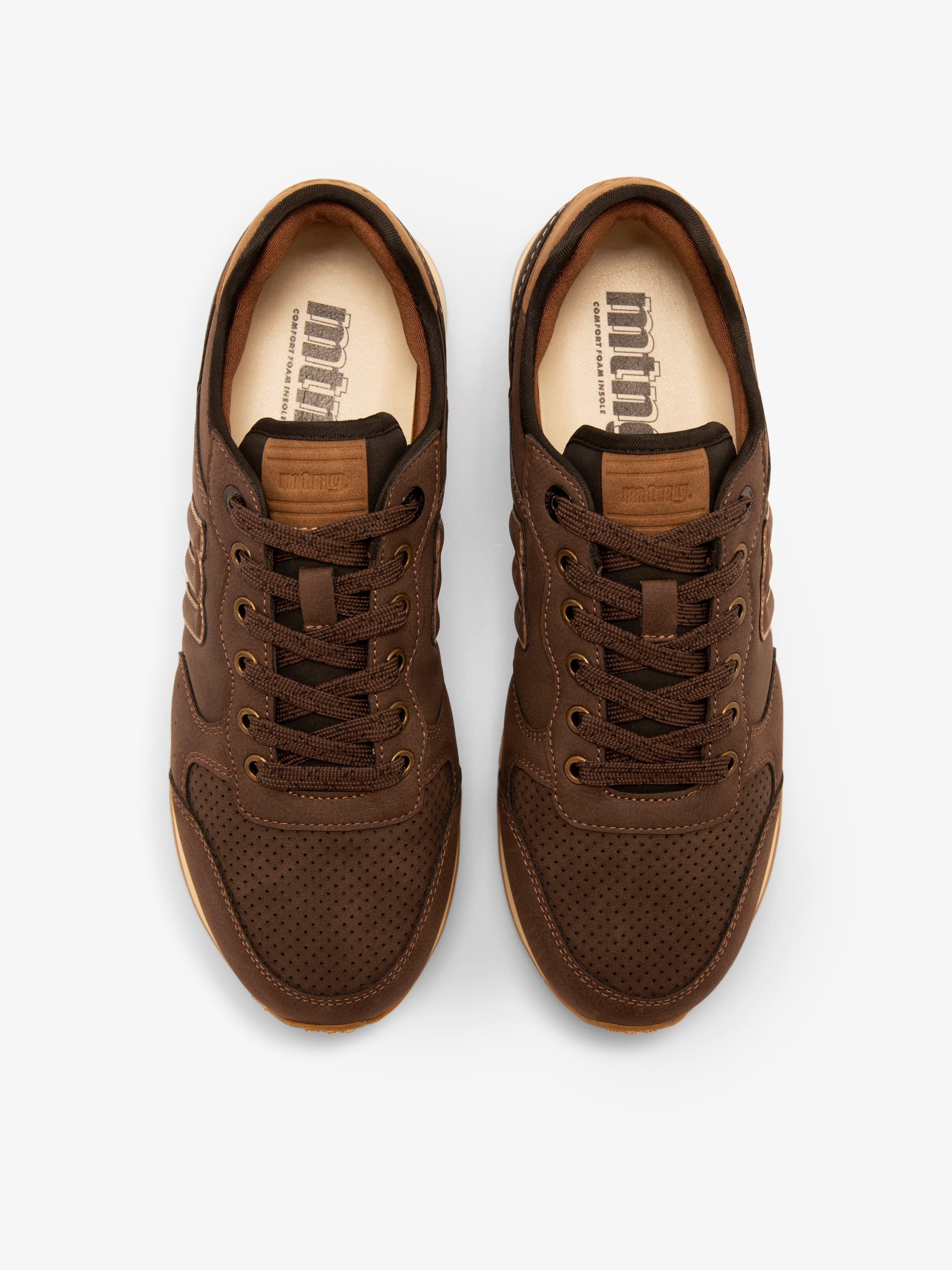 zapatillas Hombre Deportivas de Hombre marron 02