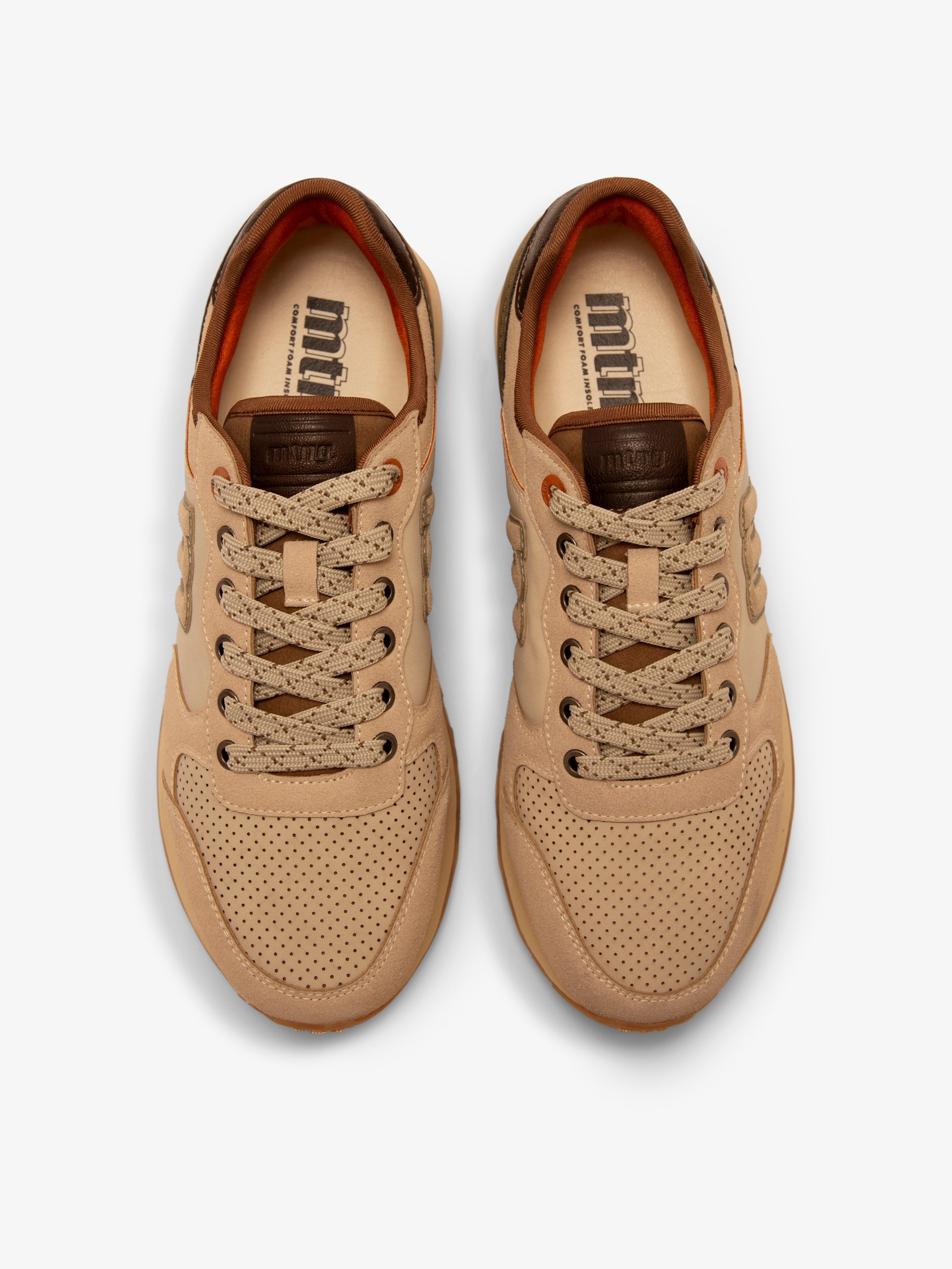zapatillas Hombre Deportivas de Hombre beige 02