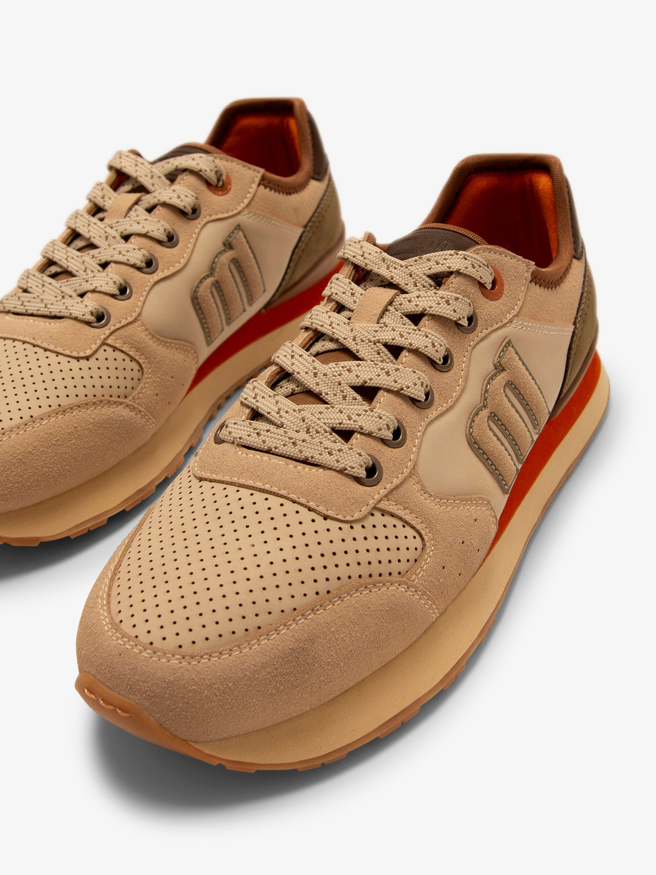 zapatillas Hombre Deportivas de Hombre beige 04