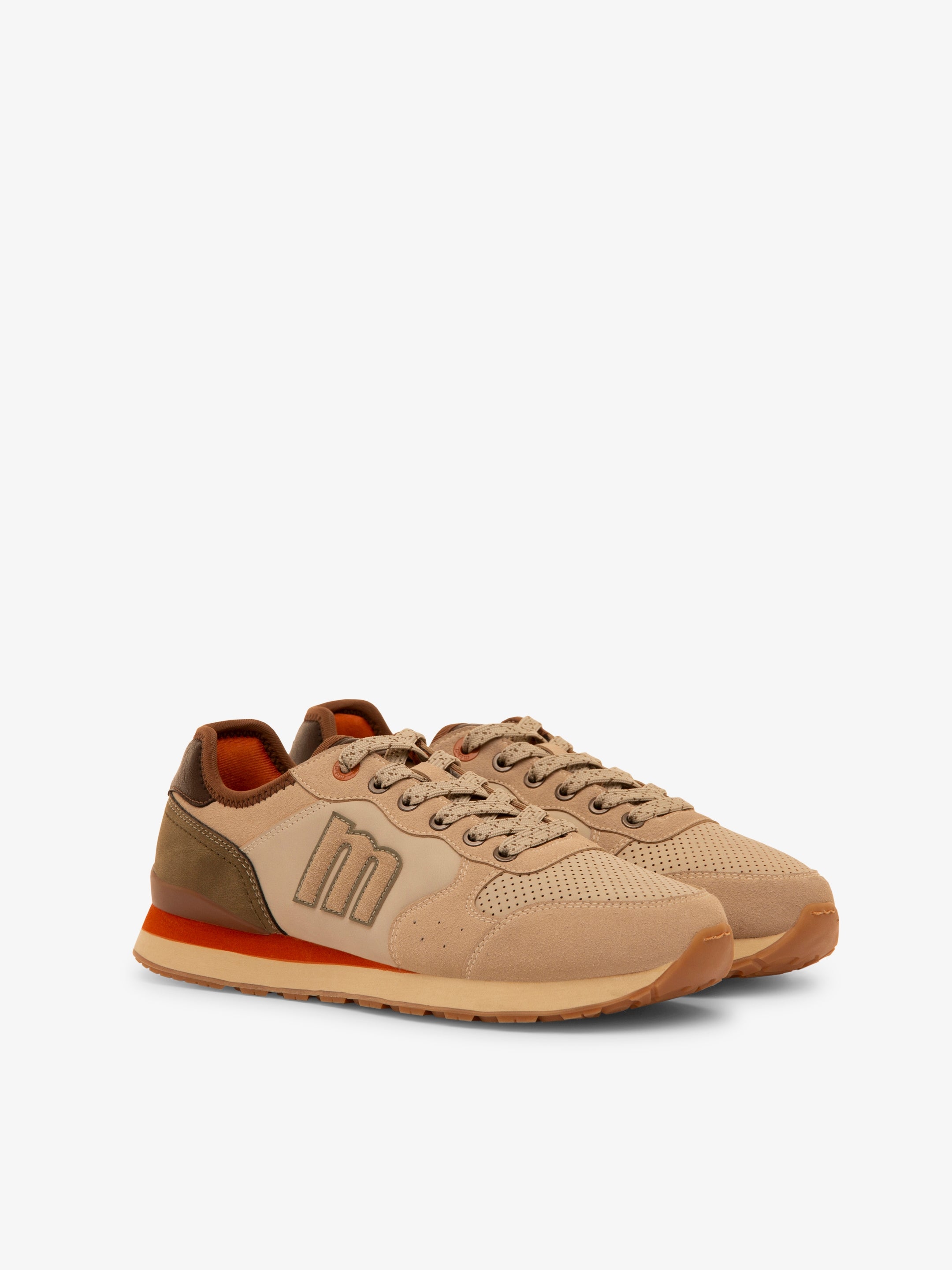zapatillas Hombre Deportivas de Hombre beige 05