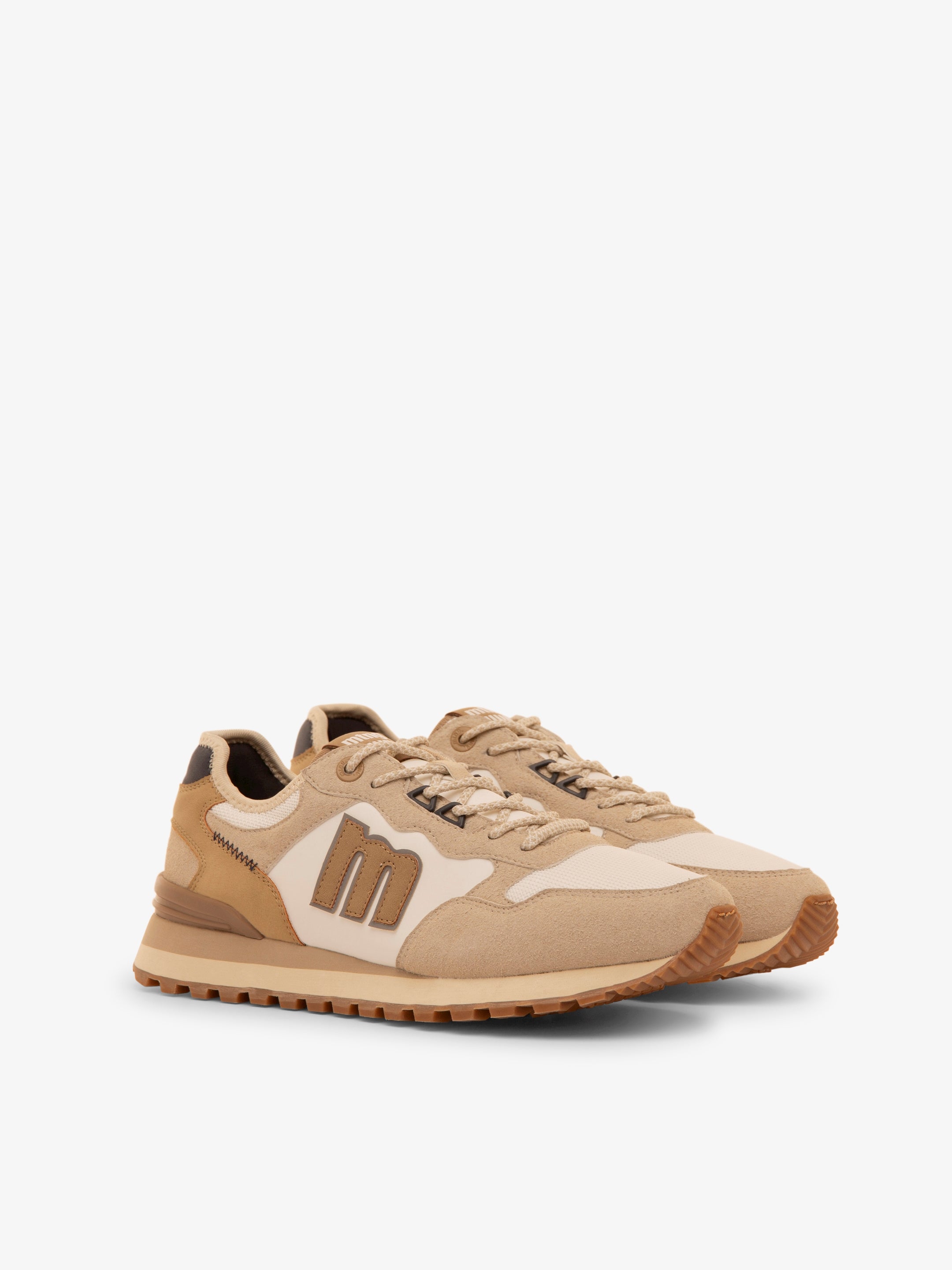 zapatillas Hombre Deportivas de Hombre beige 05
