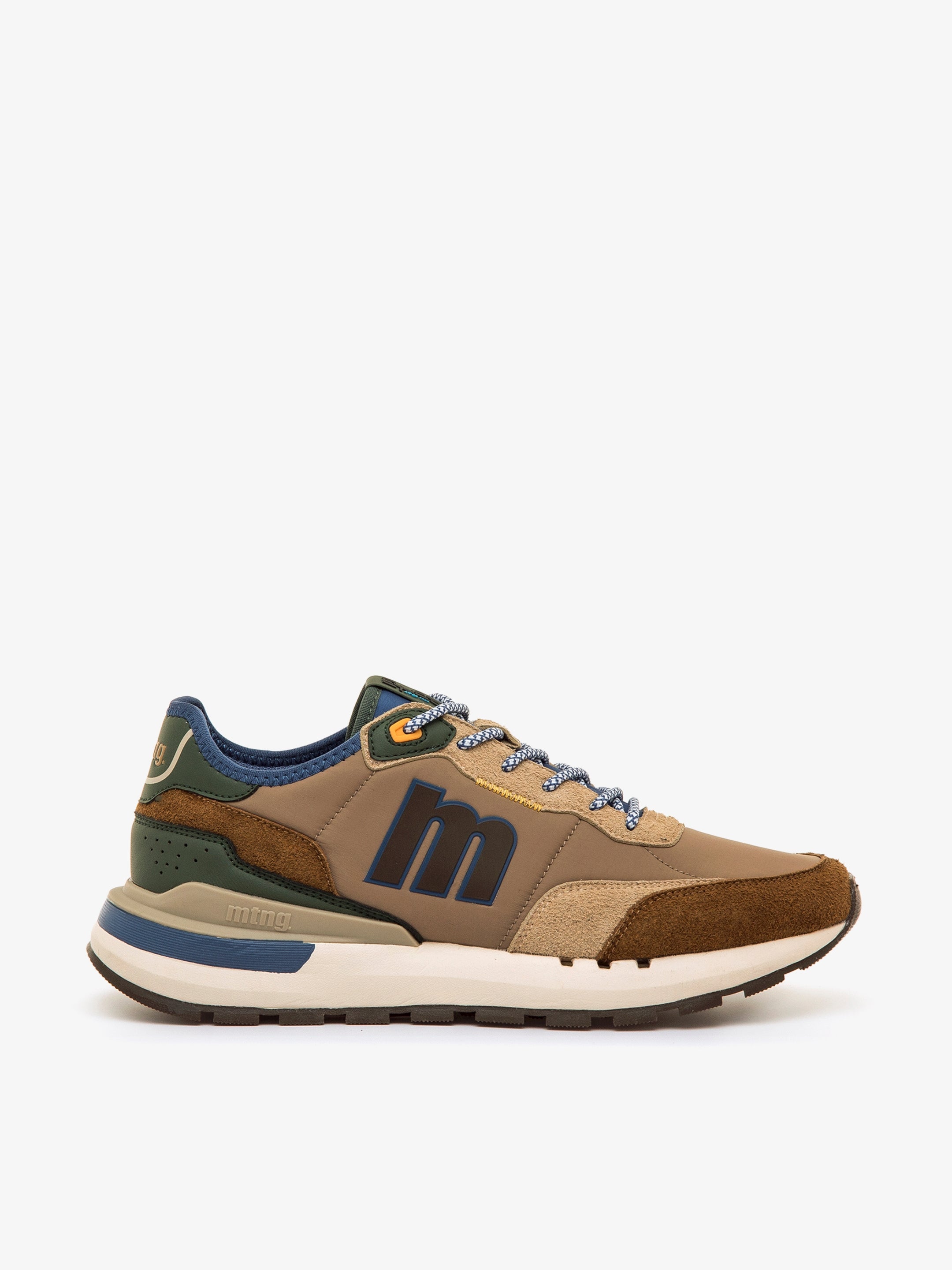 zapatillas Hombre Deportivas de Hombre beige 01
