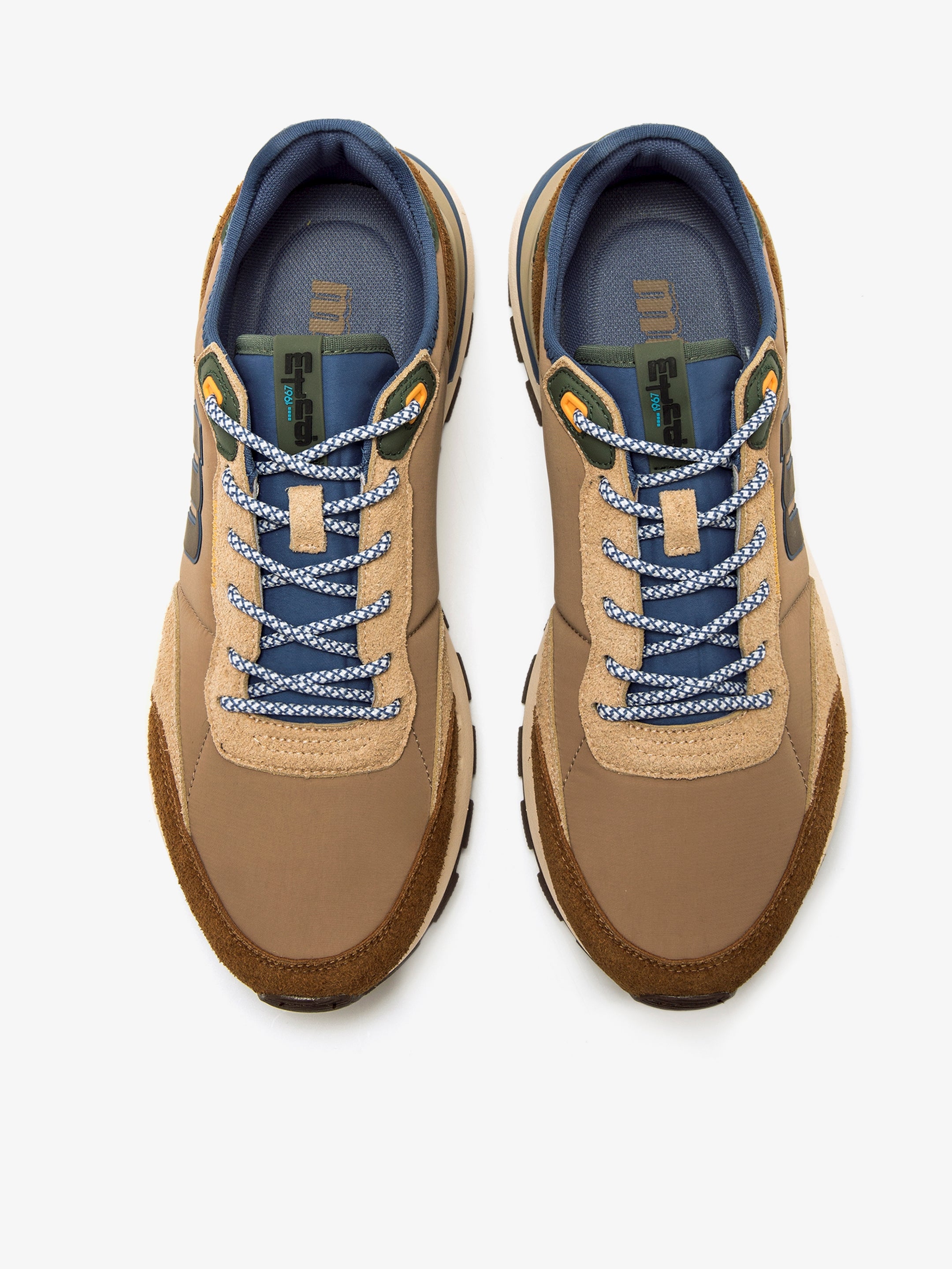 zapatillas Hombre Deportivas de Hombre beige 02