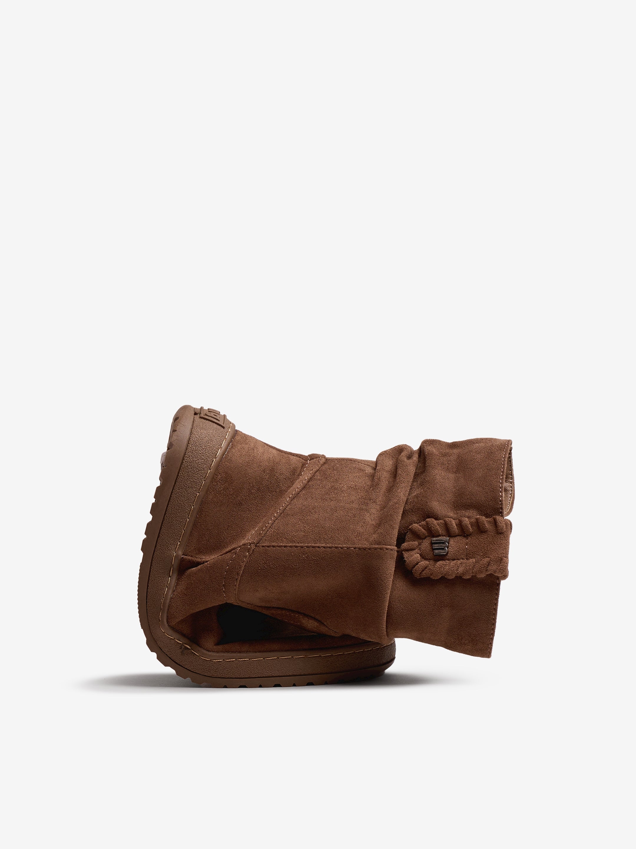 botines planos Mujer Botines marron 03