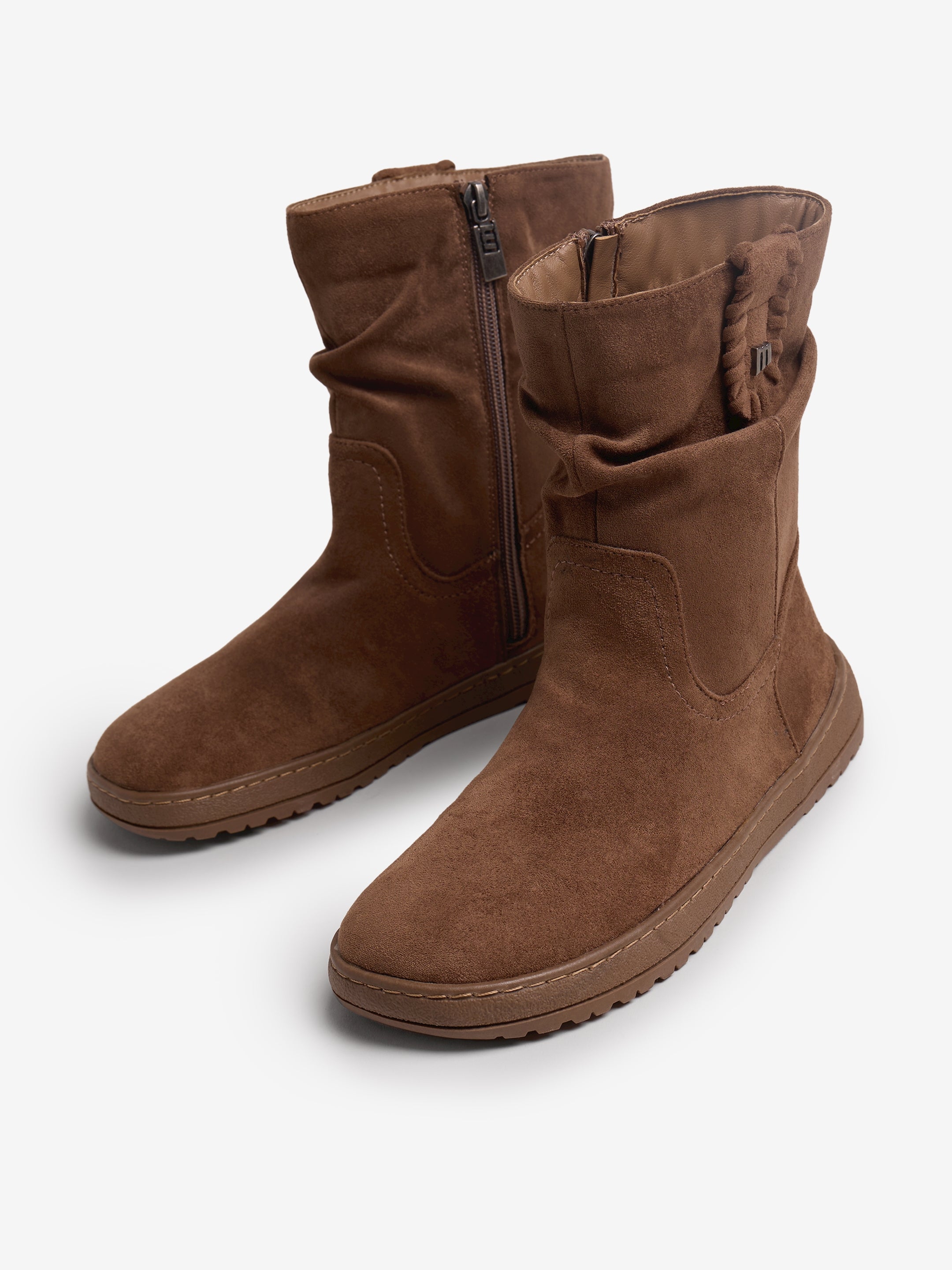 botines planos Mujer Botines marron 06