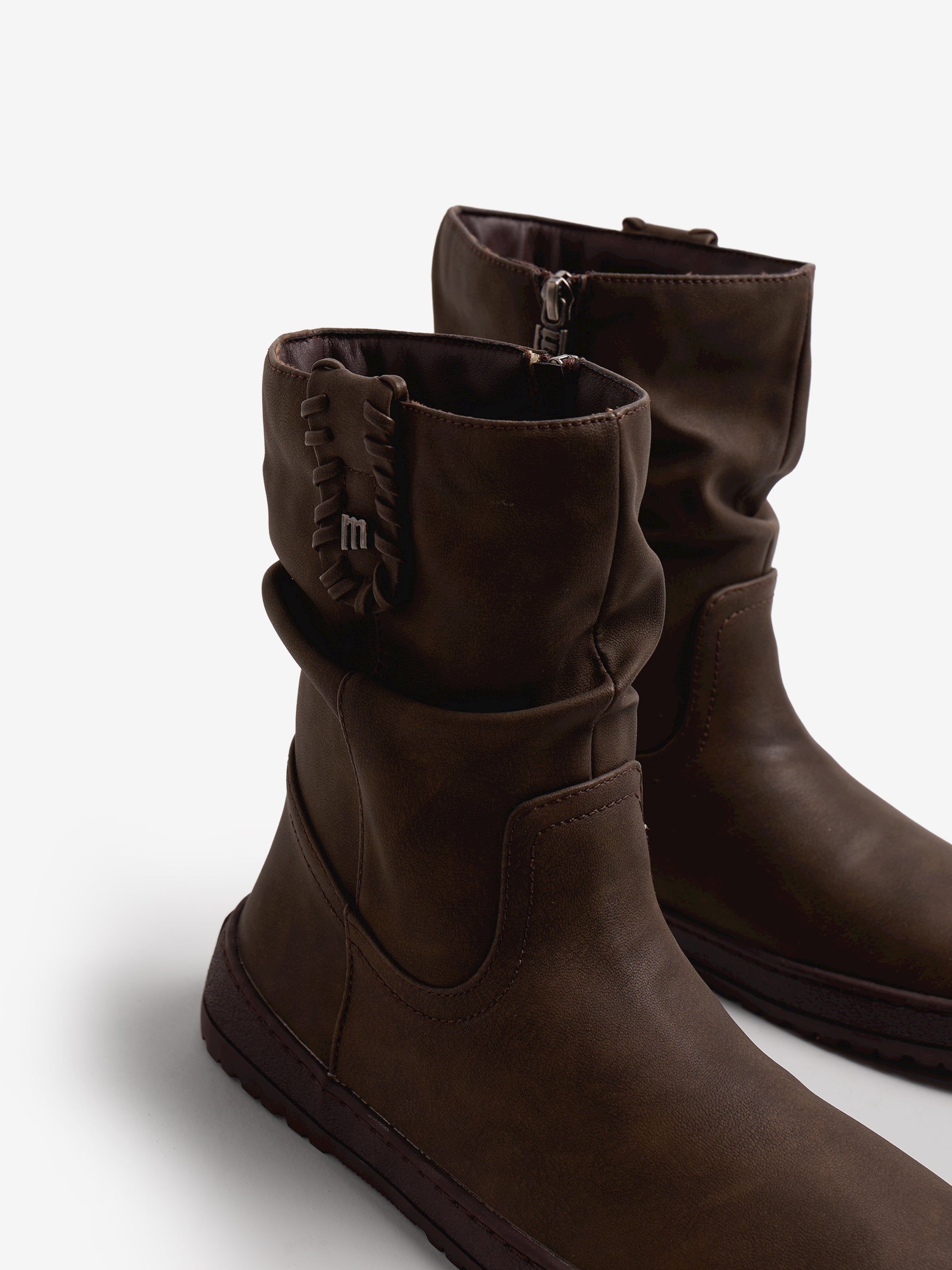 botines planos Mujer Botines marron 06