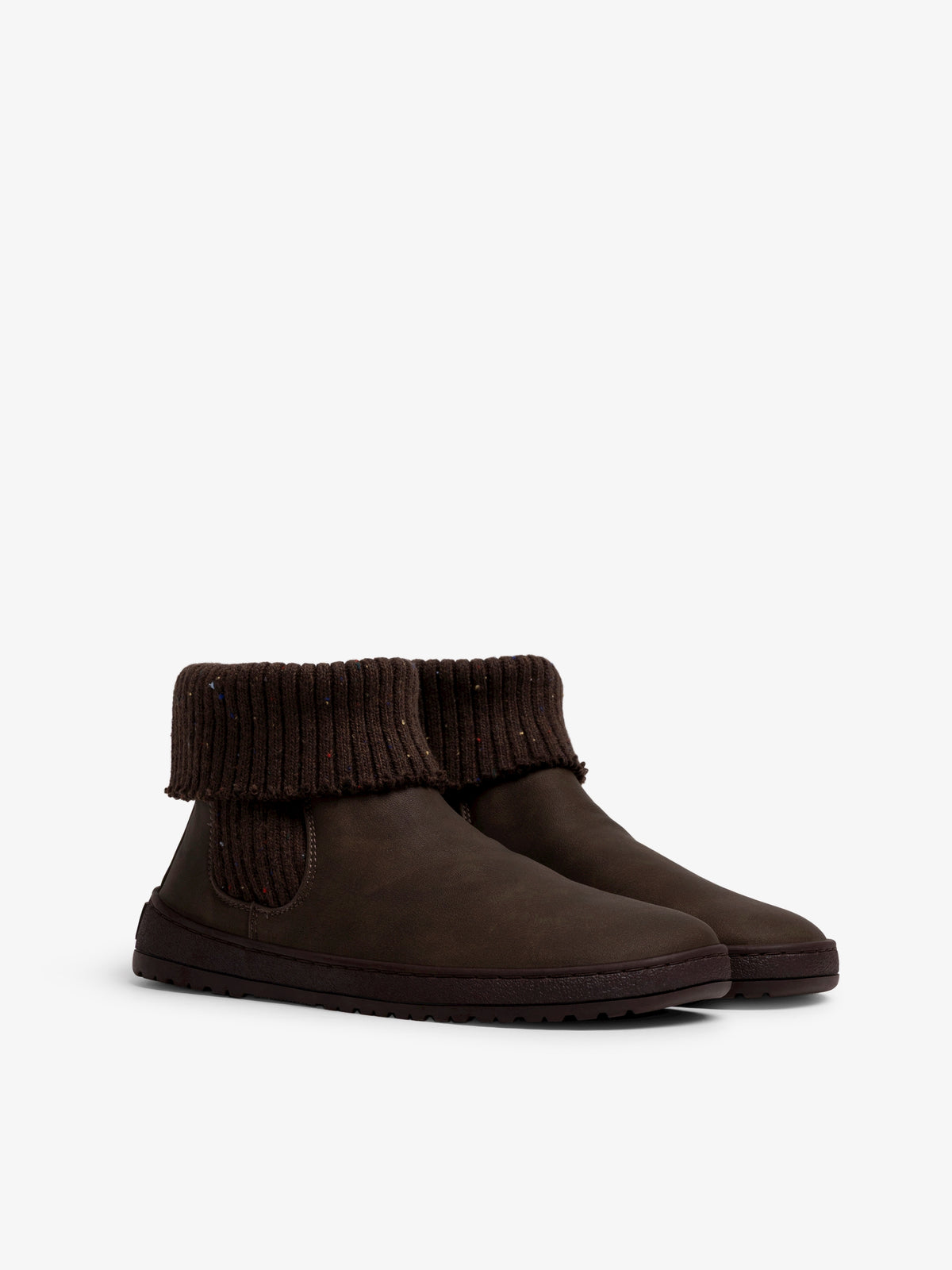 botines planos Mujer Botines barefoot marron 04