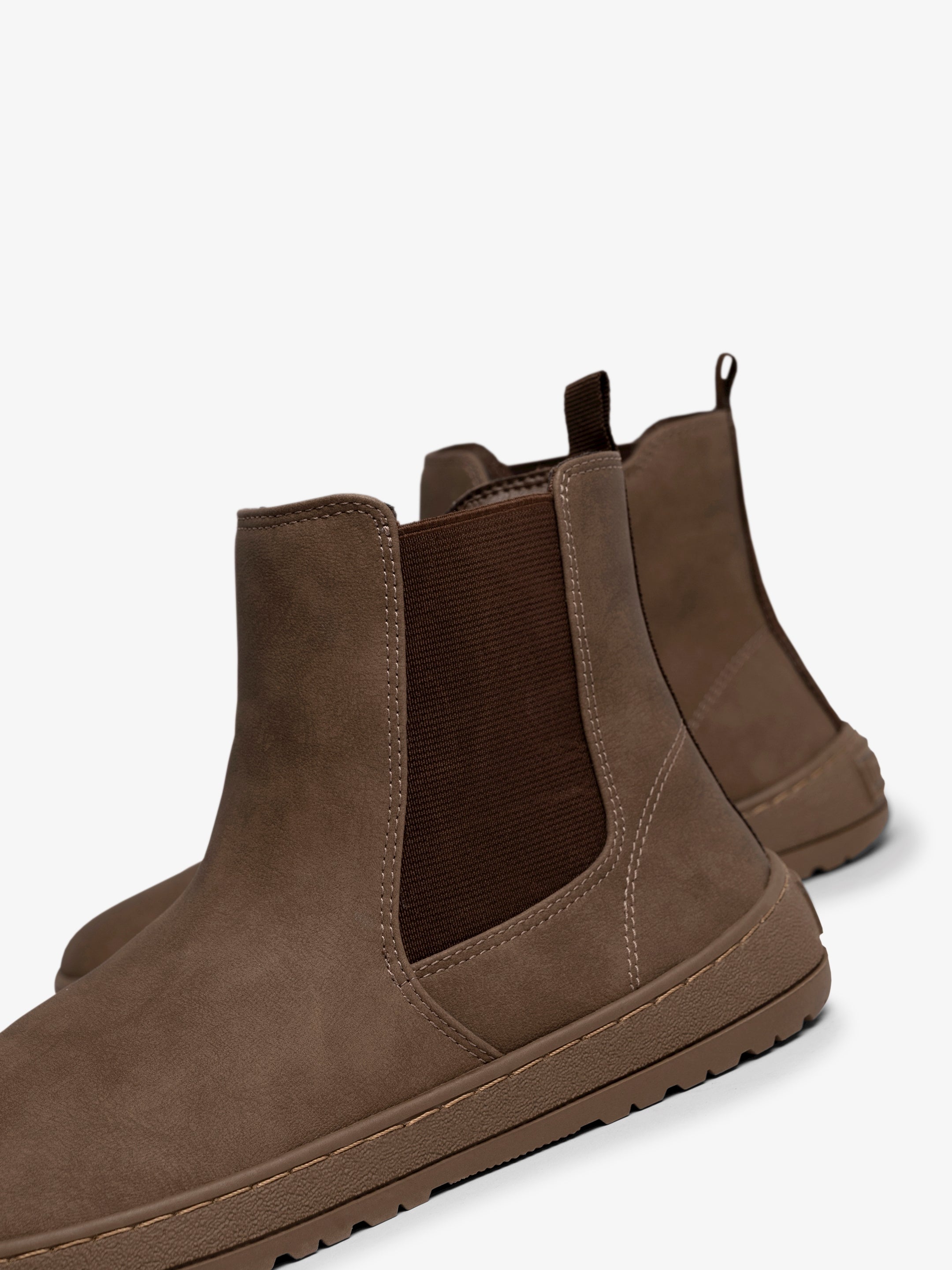 botines planos Mujer Botines planos marron 06