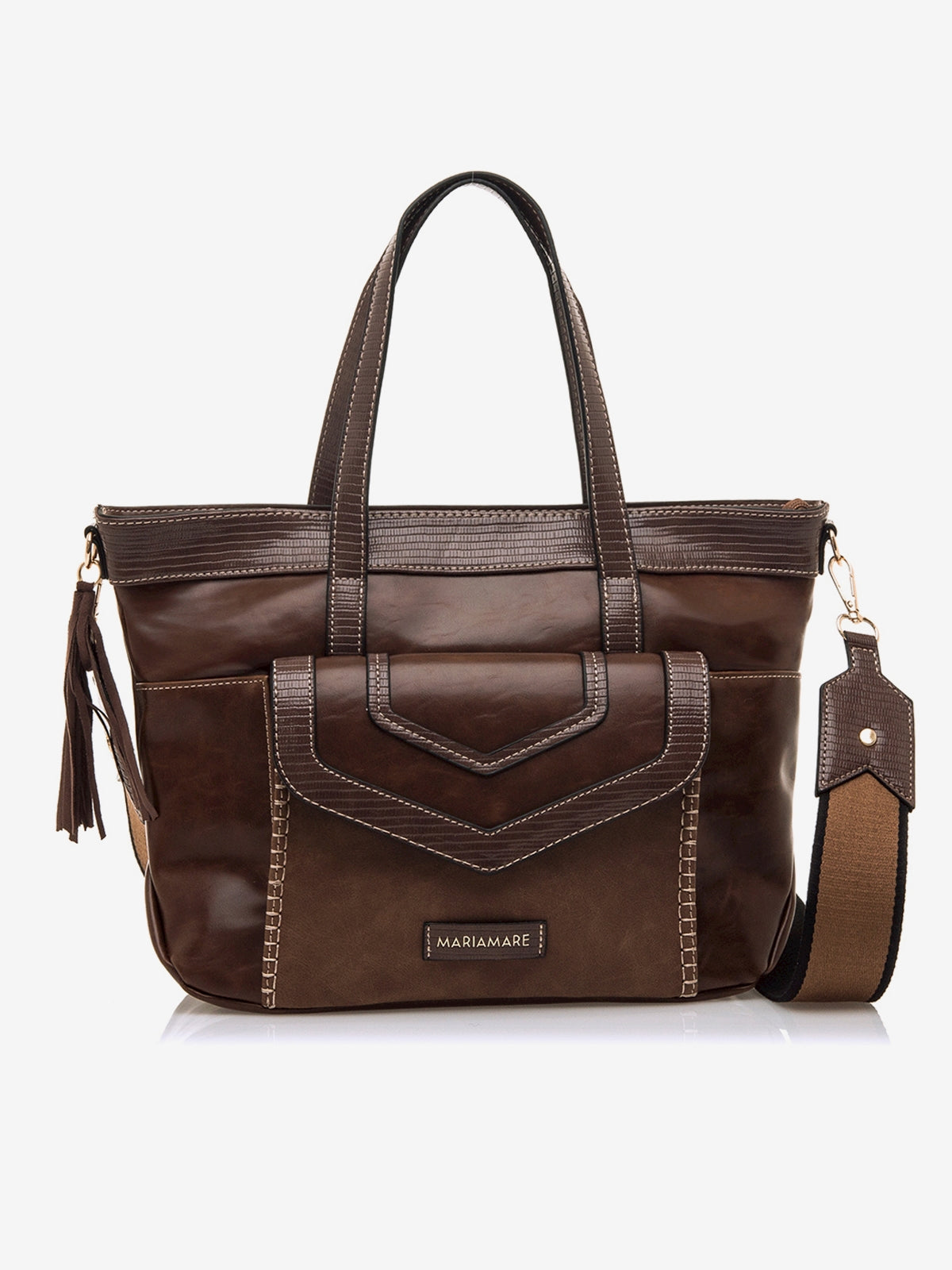 bolsos Mujer Bolso shopper marron 01