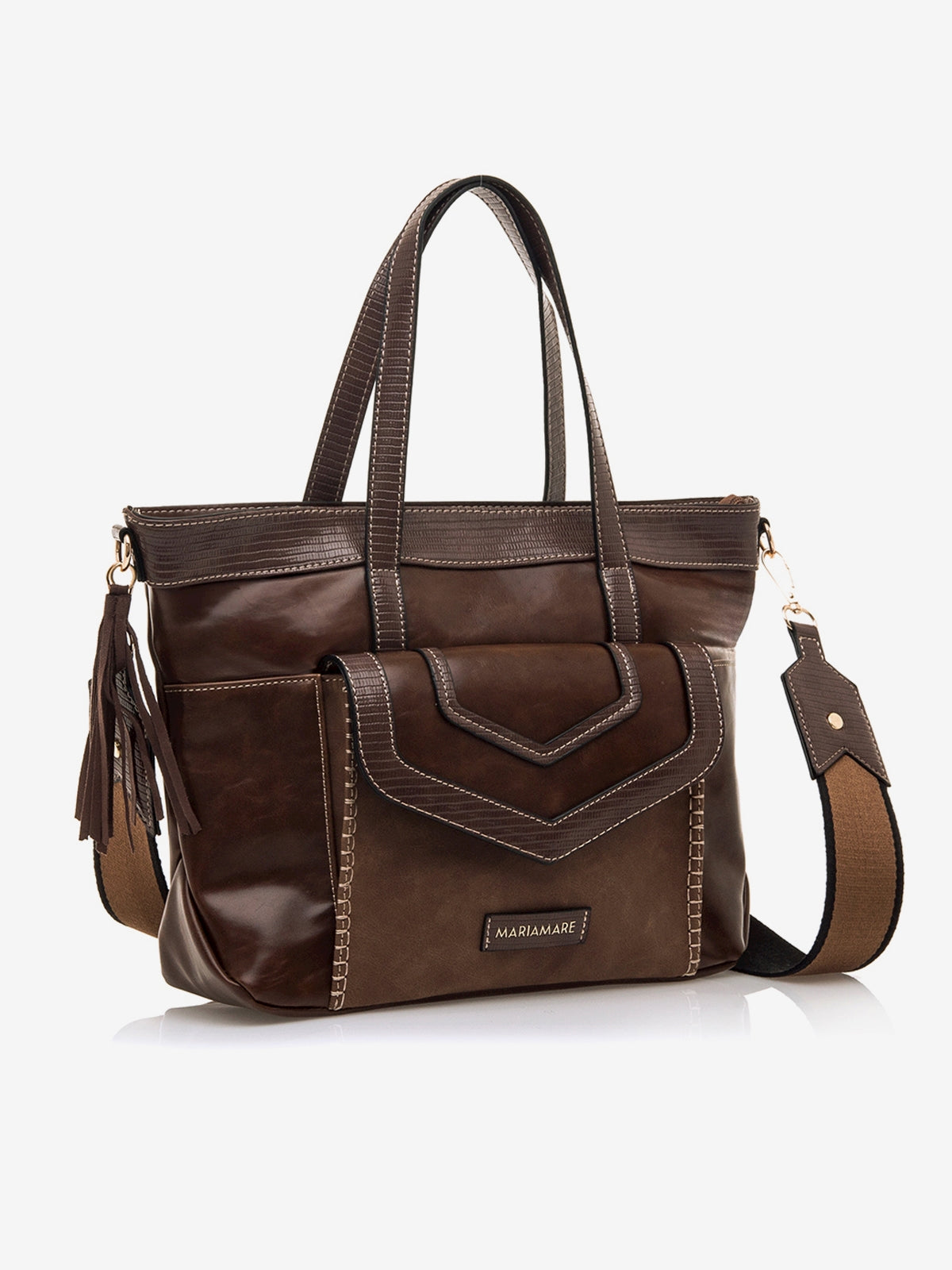 bolsos Mujer Bolso shopper marron 03