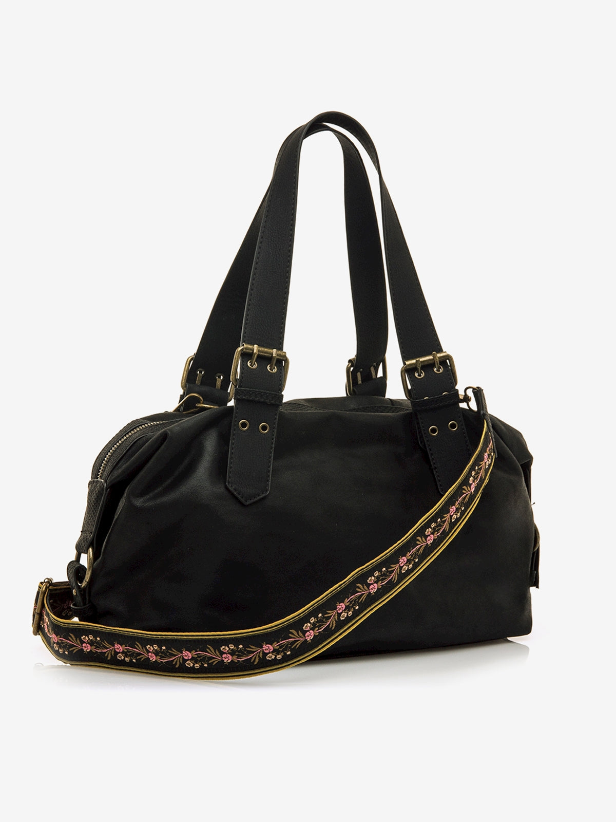 bolsos Mujer Bolso bowling negro 04