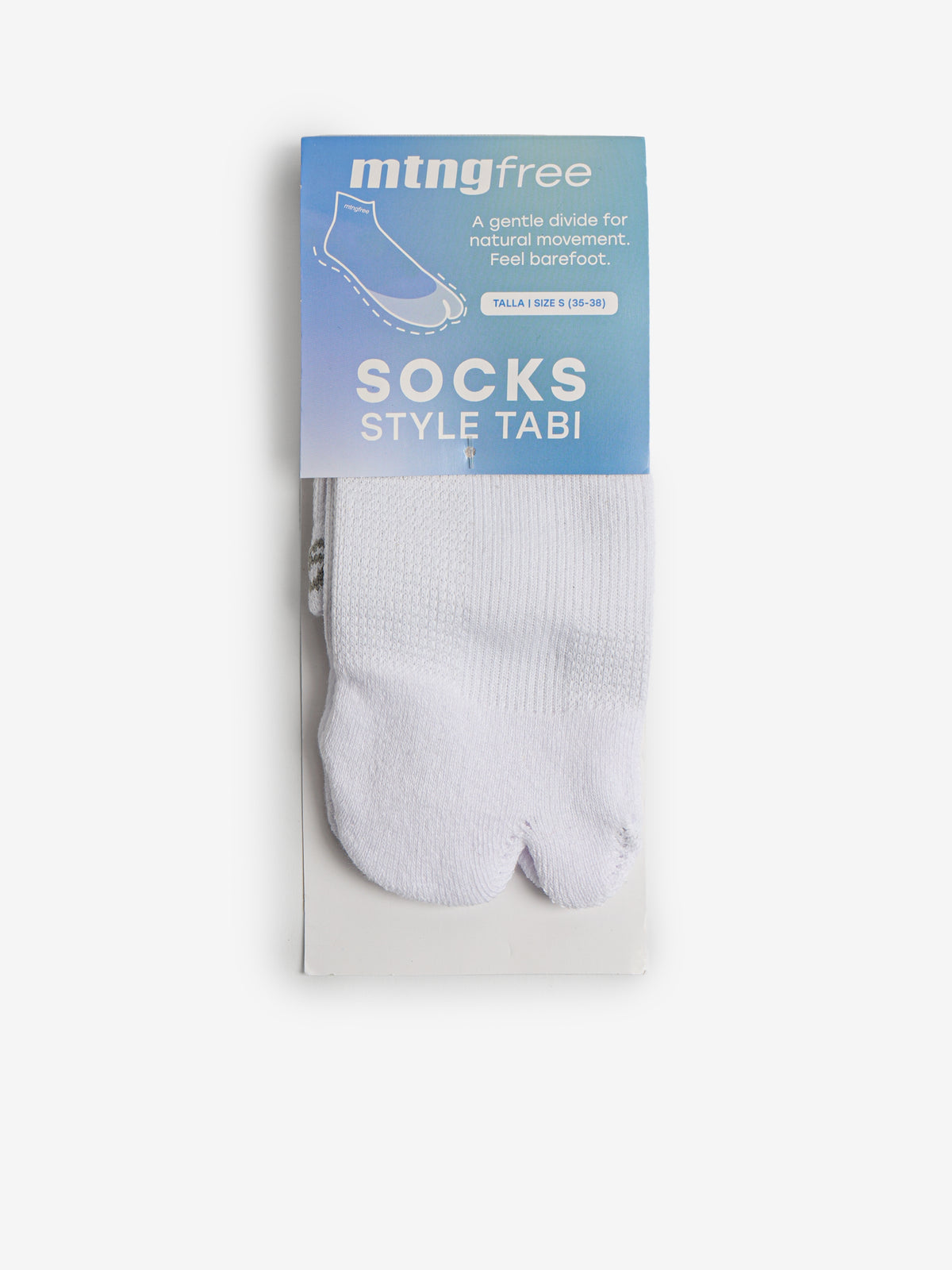 calcetines Mujer Calcetines barefoot blanco 03