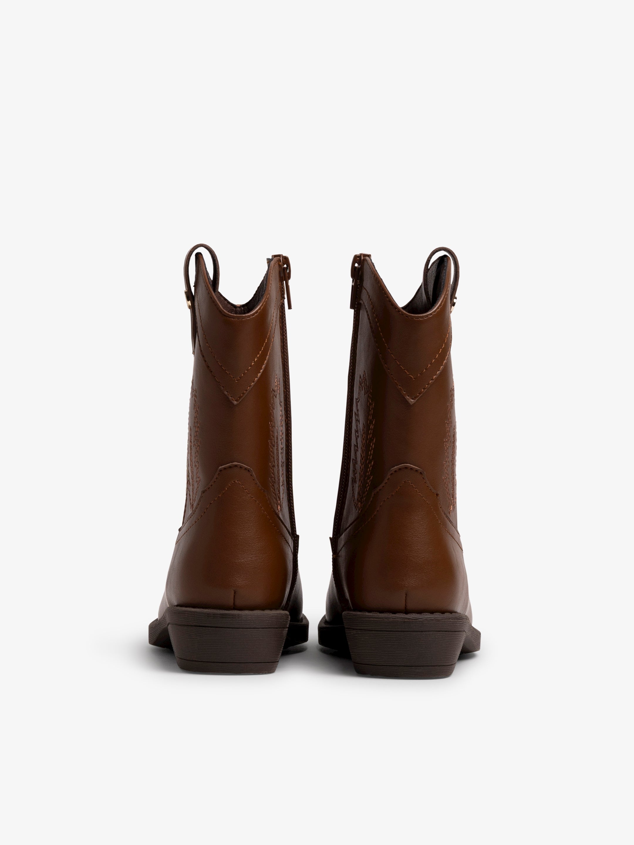 botas Niña Botines de niña marron 03