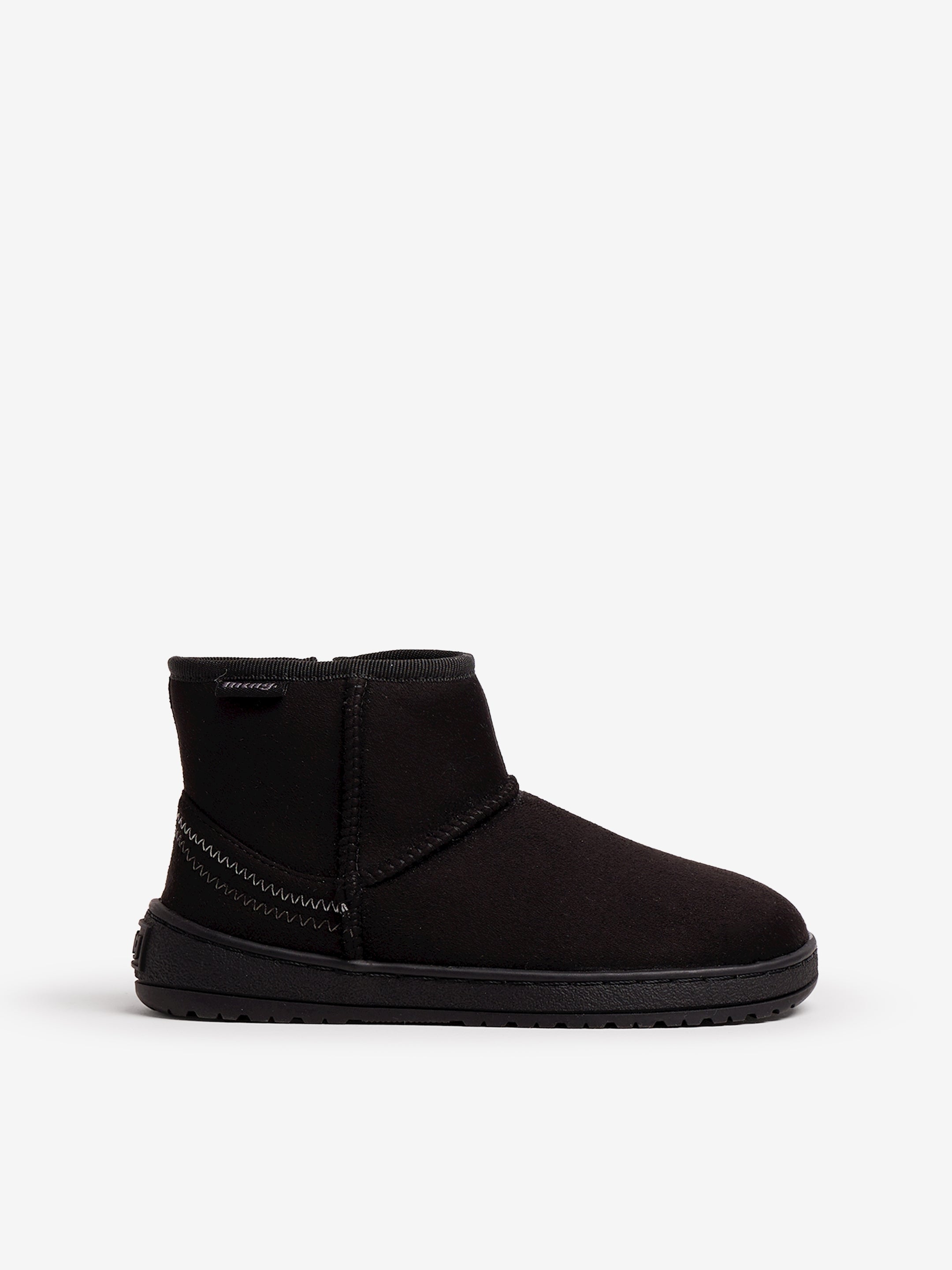 botines Niña Botines barefoot negro 01