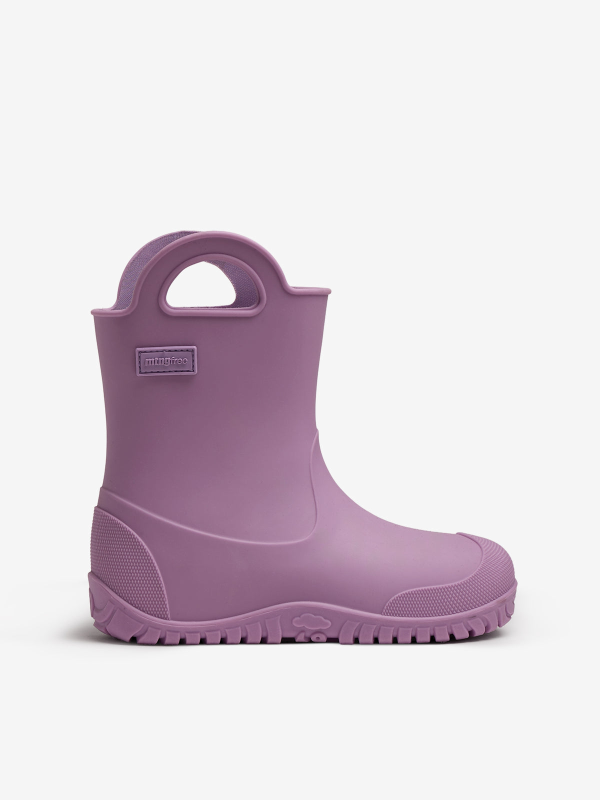 botines Niña Botas de agua lila 01