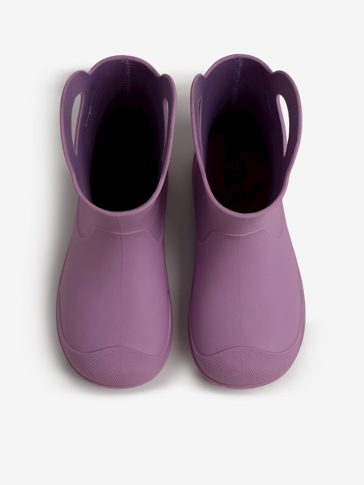 botines Niña Botas de agua lila 02