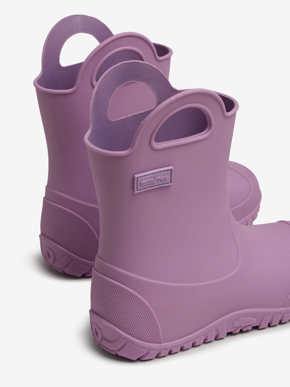 botines Niña Botas de agua lila 03