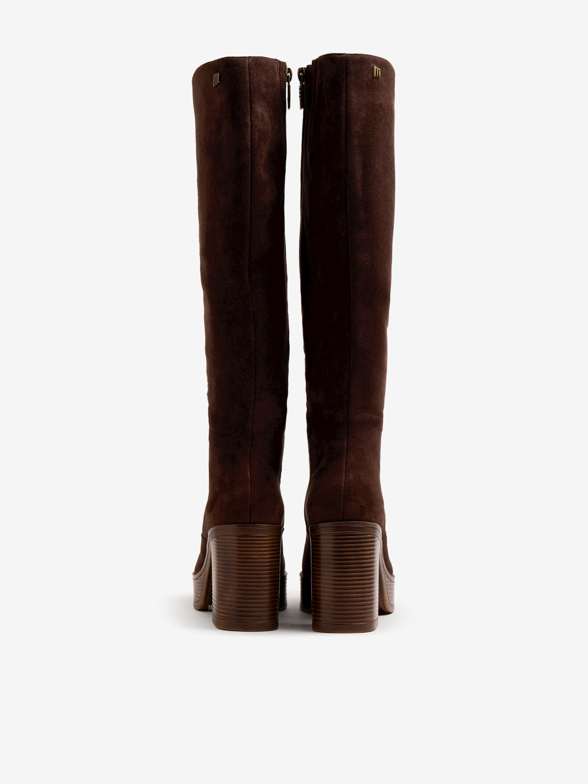 botas de tacón Mujer Botas altas mujer marron 03