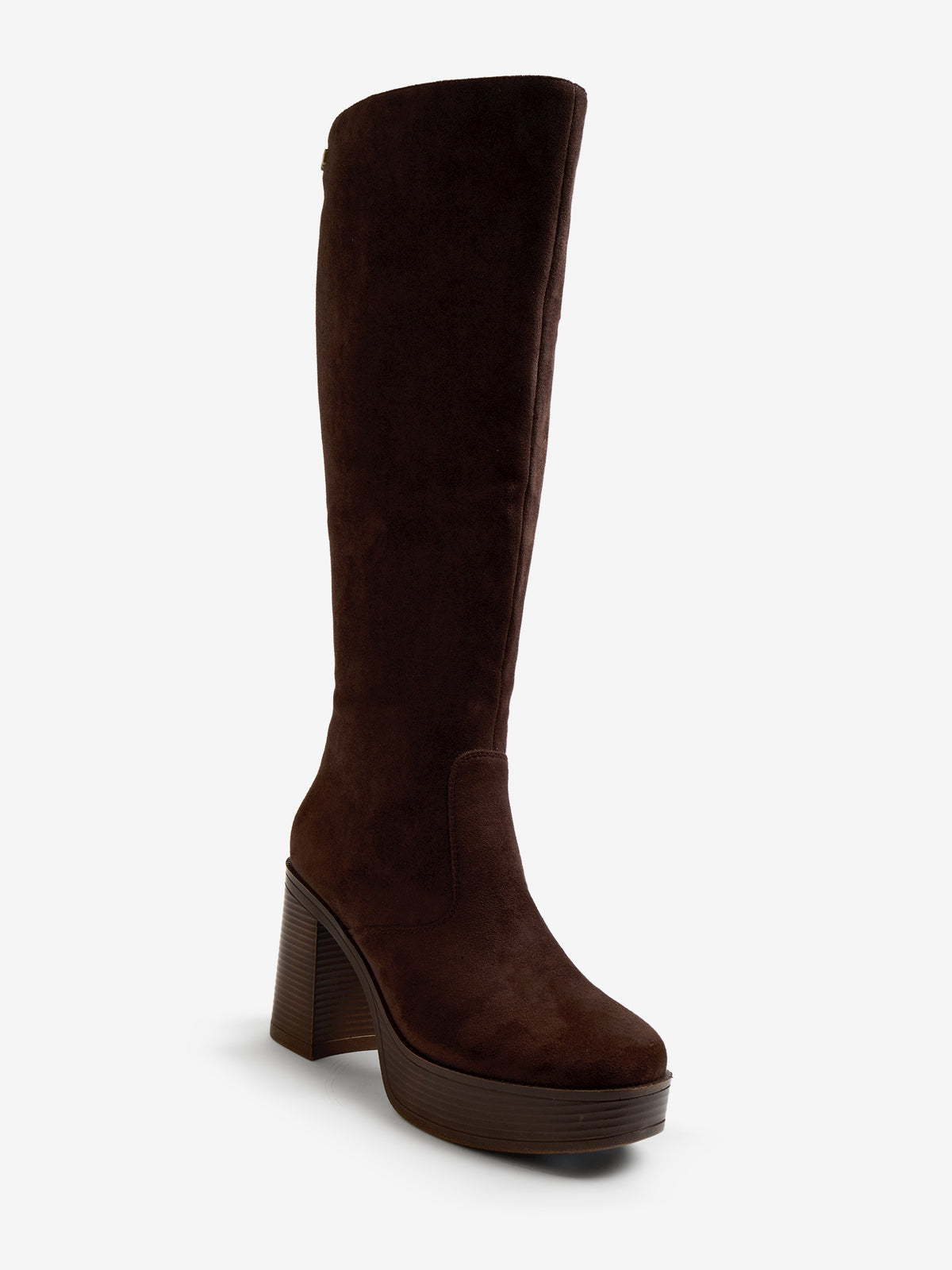 botas de tacón Mujer Botas altas mujer marron 06