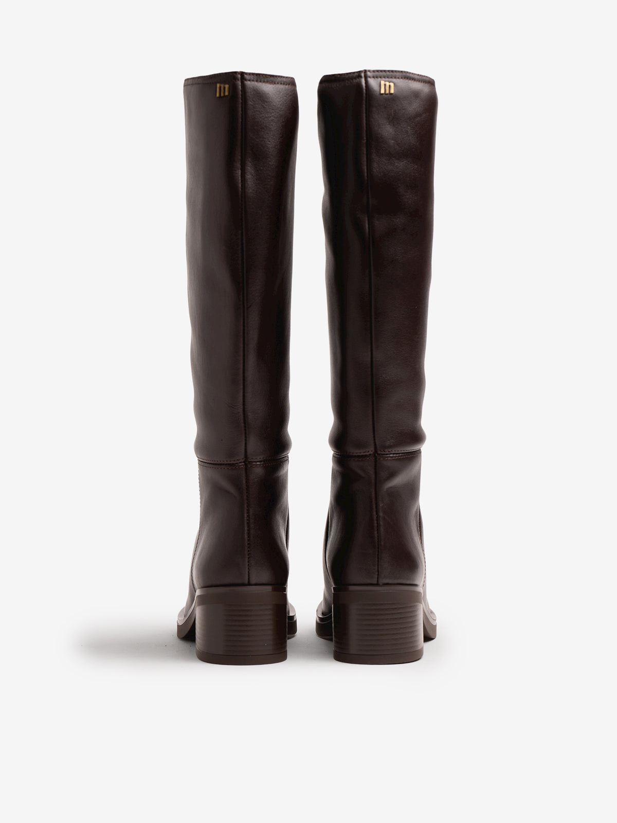 botas planas Mujer Botas marron 03