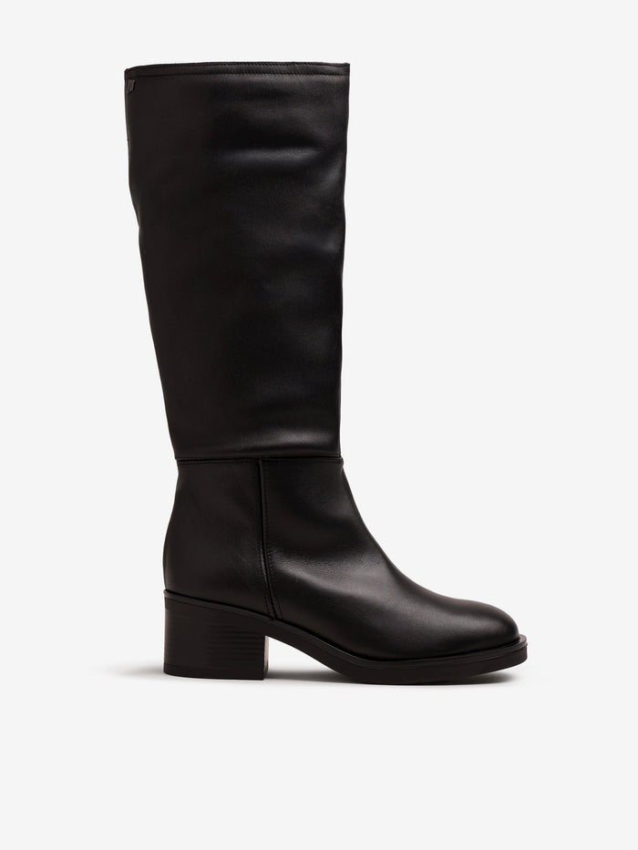 botas planas Mujer Botas negro 01
