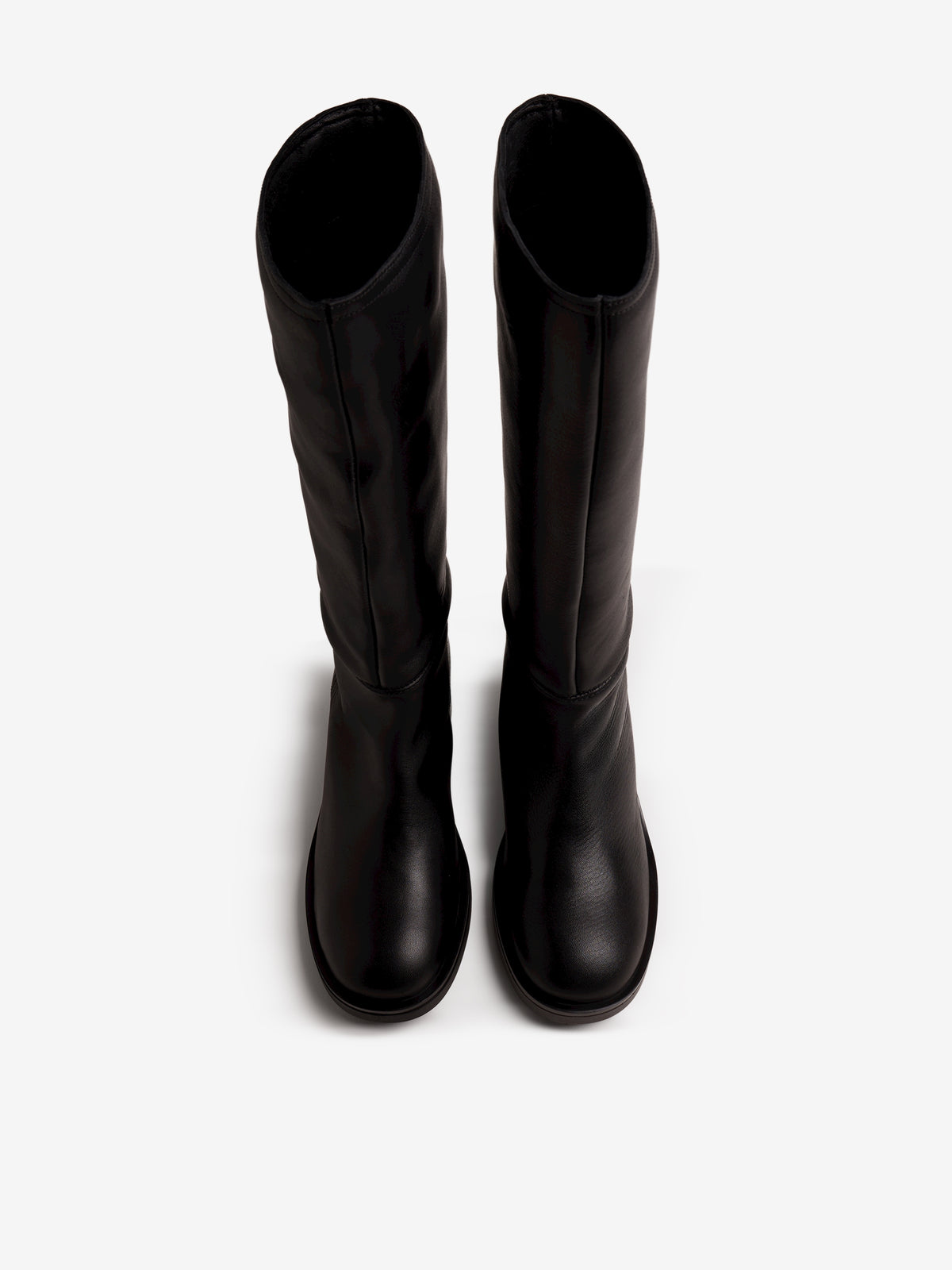 botas planas Mujer Botas negro 02