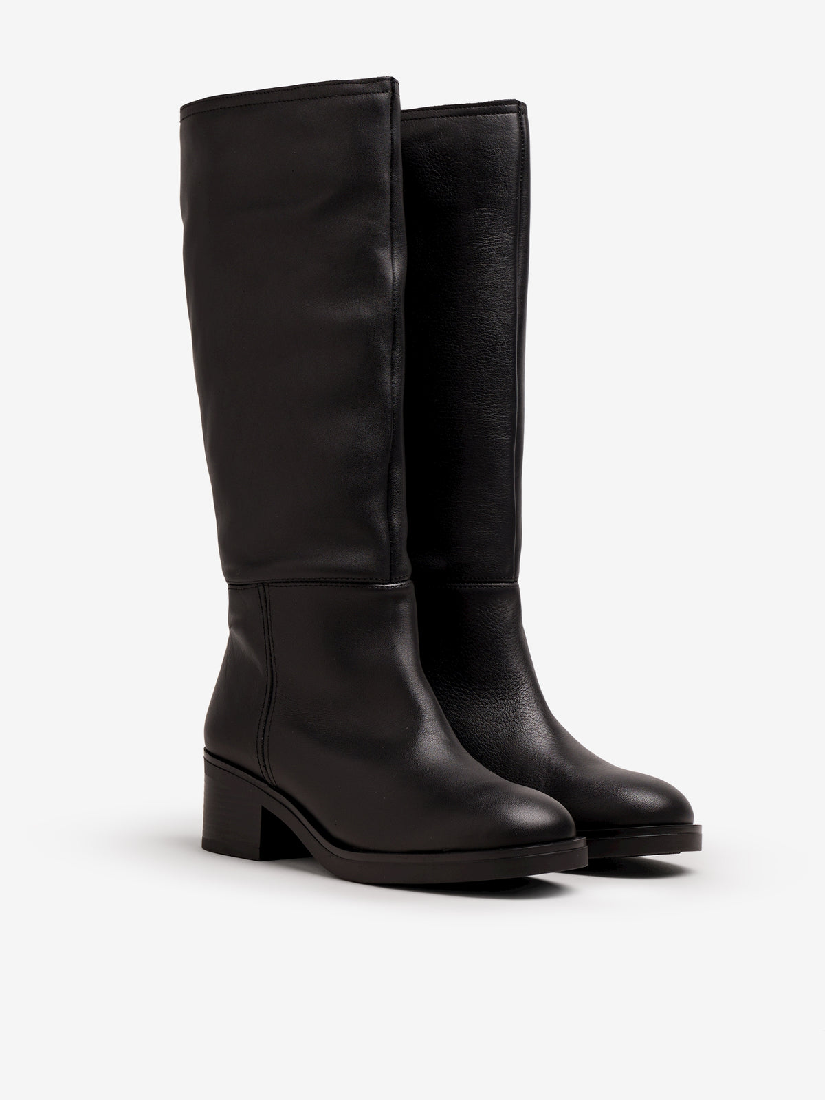 botas planas Mujer Botas negro 05
