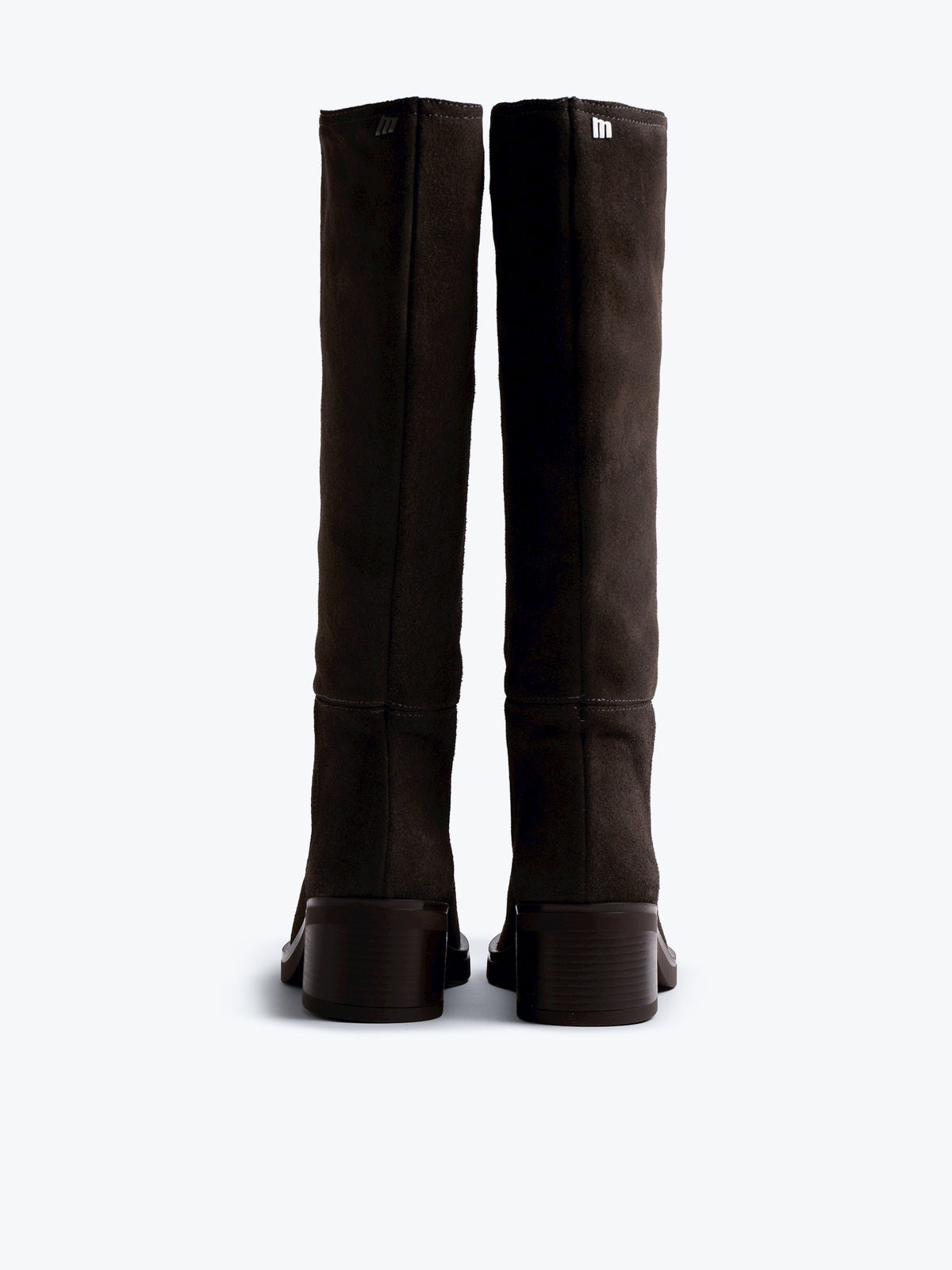botas planas Mujer Botas gris 03