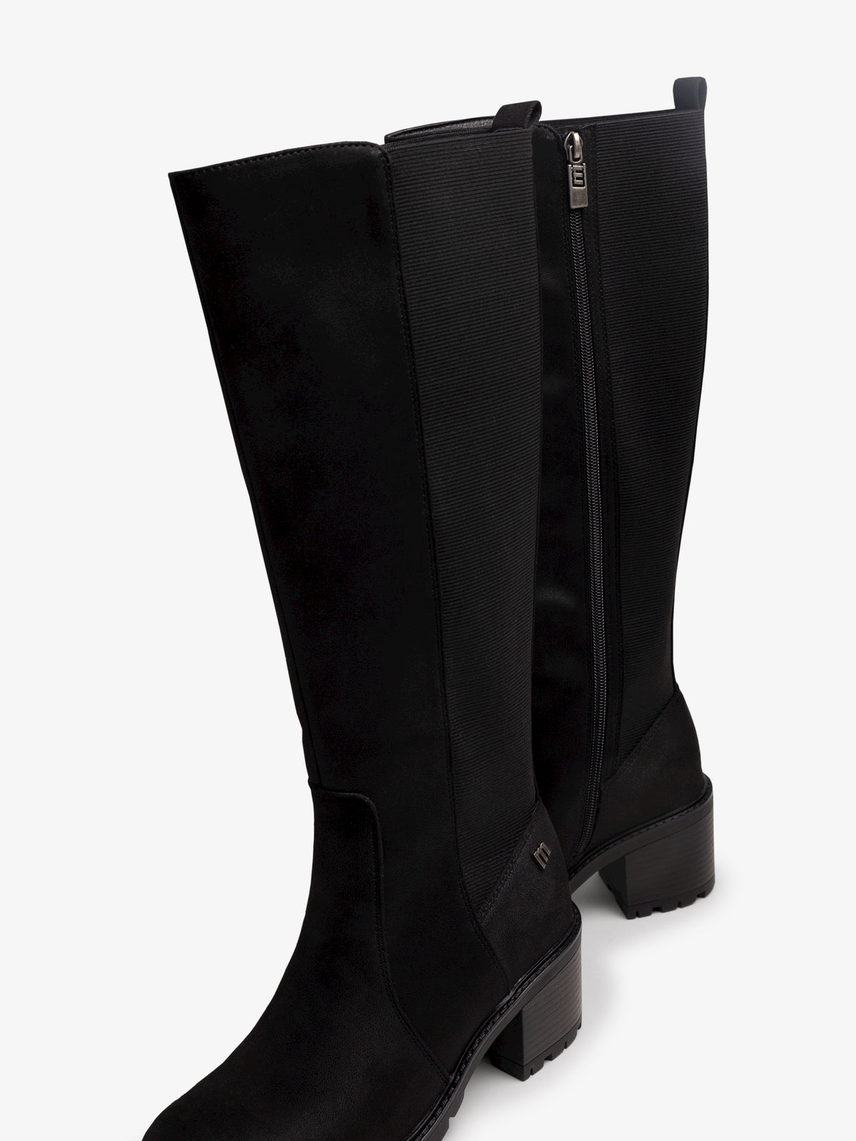 botas de tacón Mujer Botas negro 04