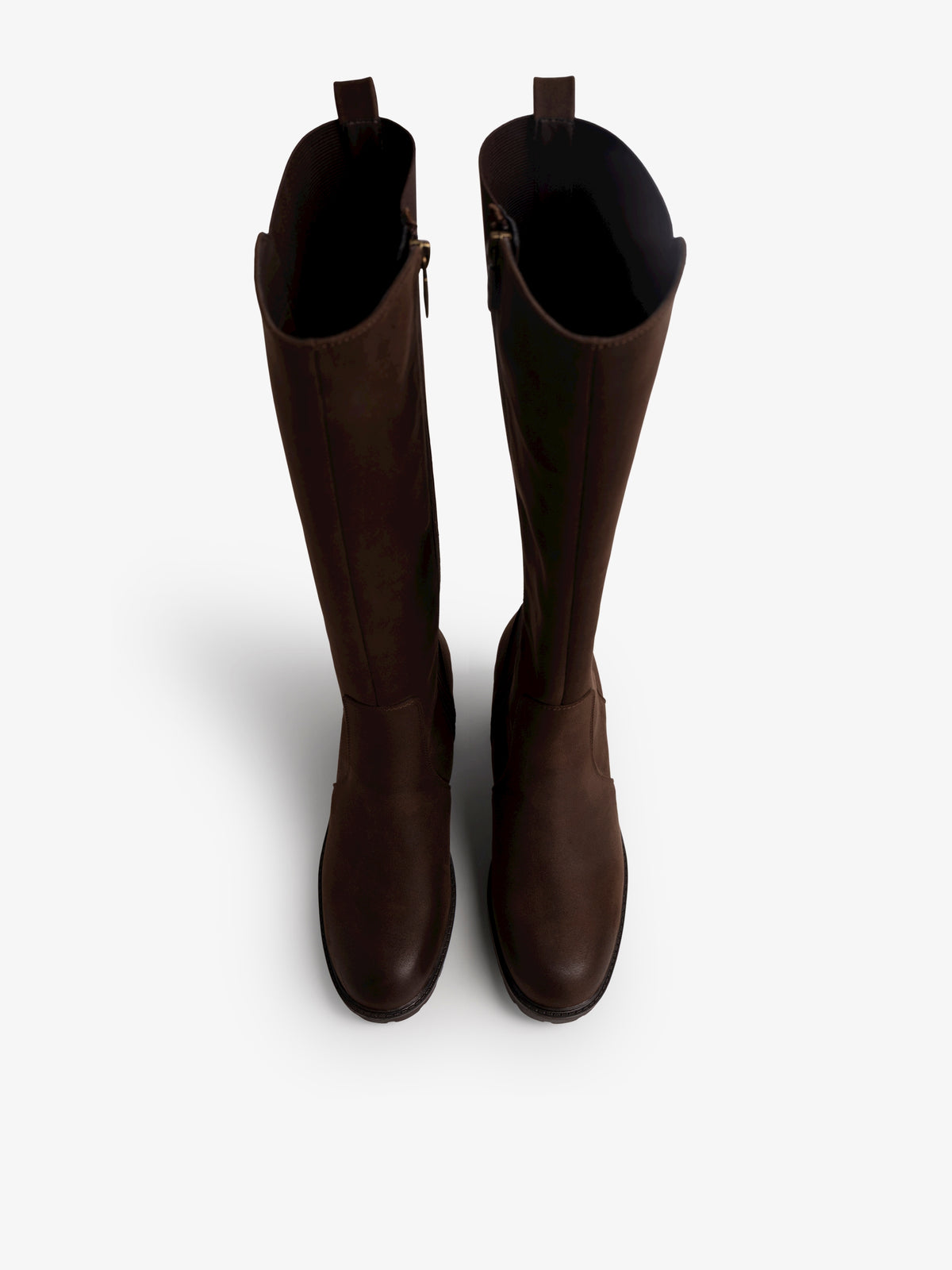 botas de tacón Mujer Botas marron 02
