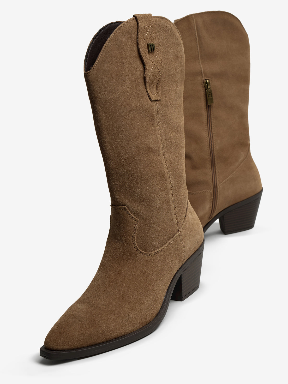 botas de tacón Mujer Botas marron 04