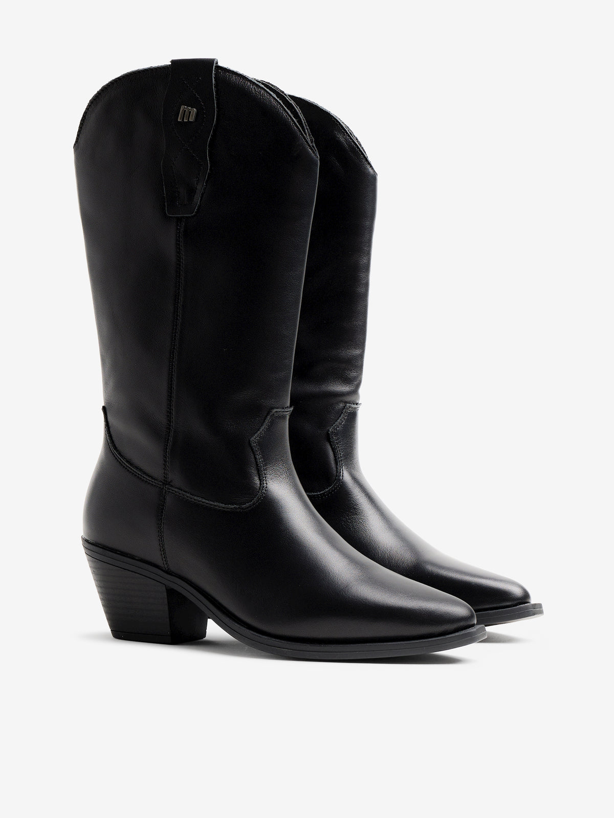 botas de tacón Mujer Botas negro 05