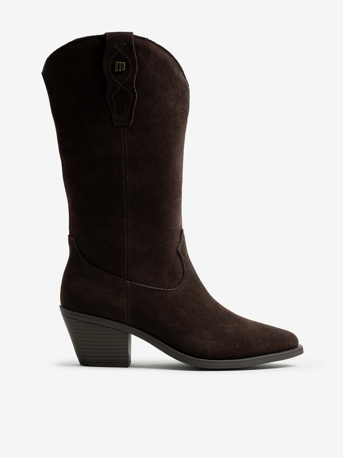 botas de tacón Mujer Botas marron 01