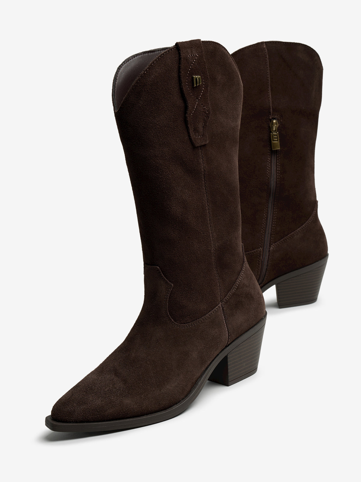 botas de tacón Mujer Botas marron 04