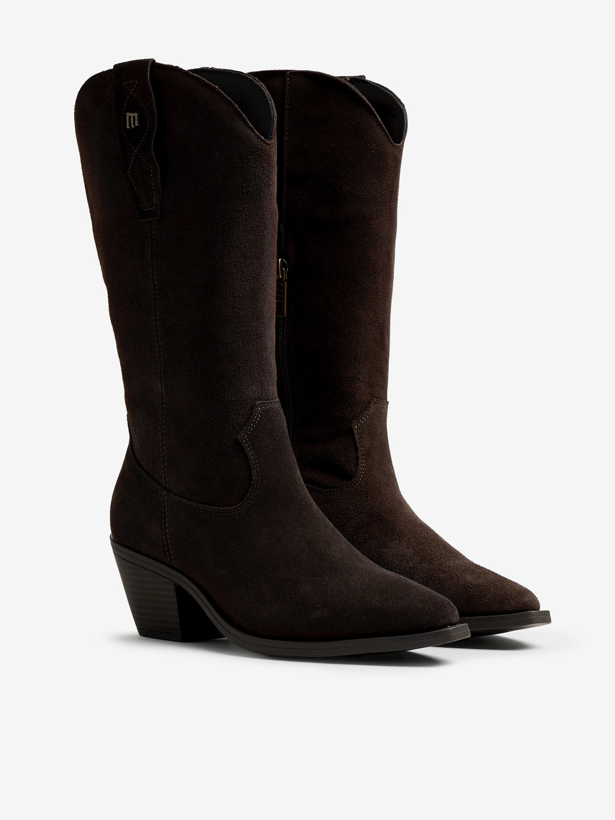 botas de tacón Mujer Botas marron 05