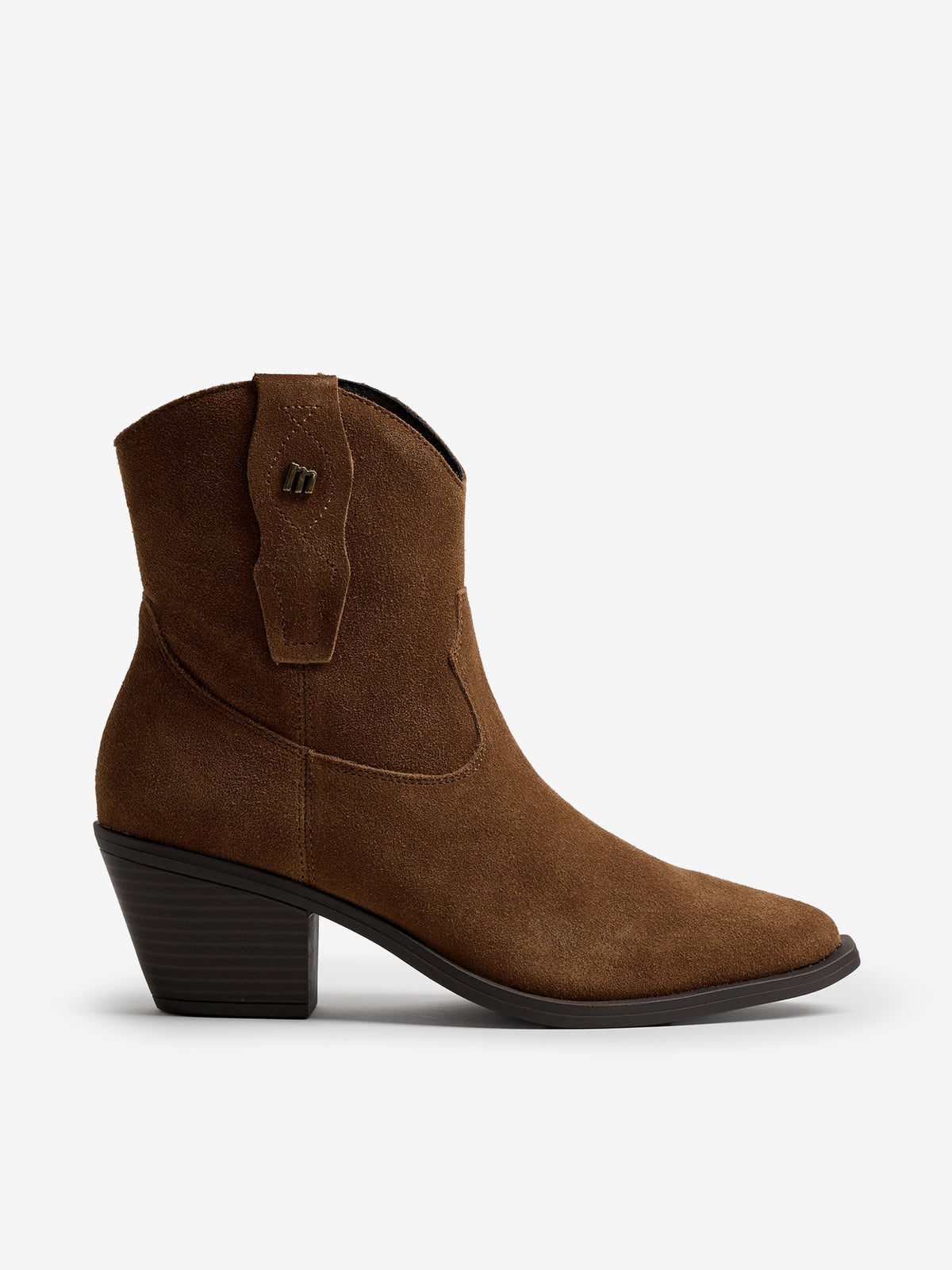 botines de tacón Mujer Botines marron 01