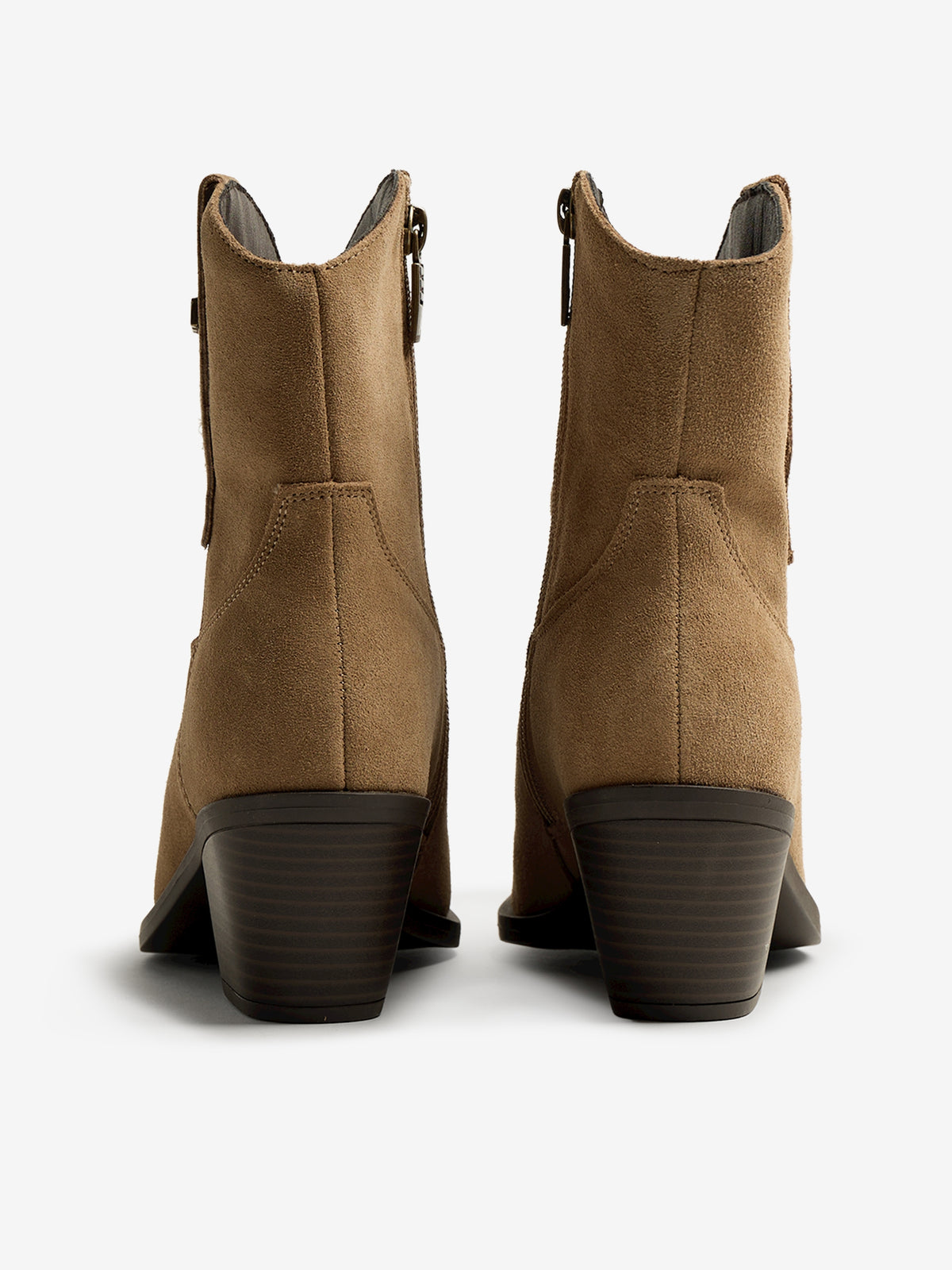 botines de tacón Mujer Botines marron 03