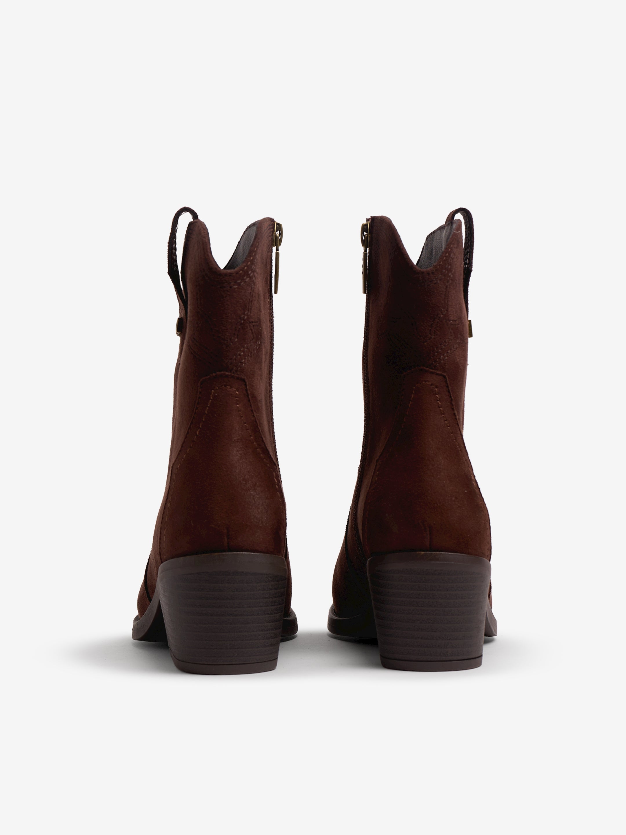 botines planos Mujer Botines de mujer marron 03