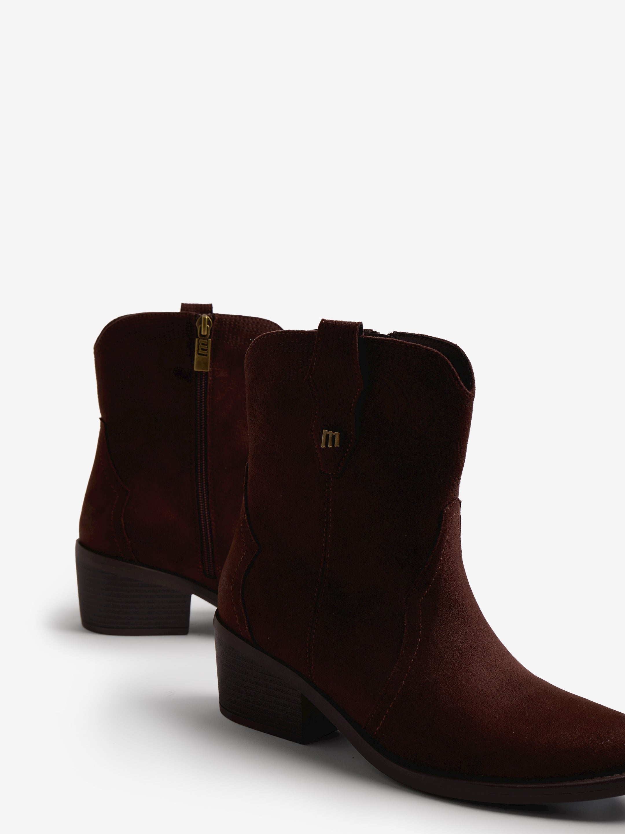 botines planos Mujer Botines de mujer marron 04
