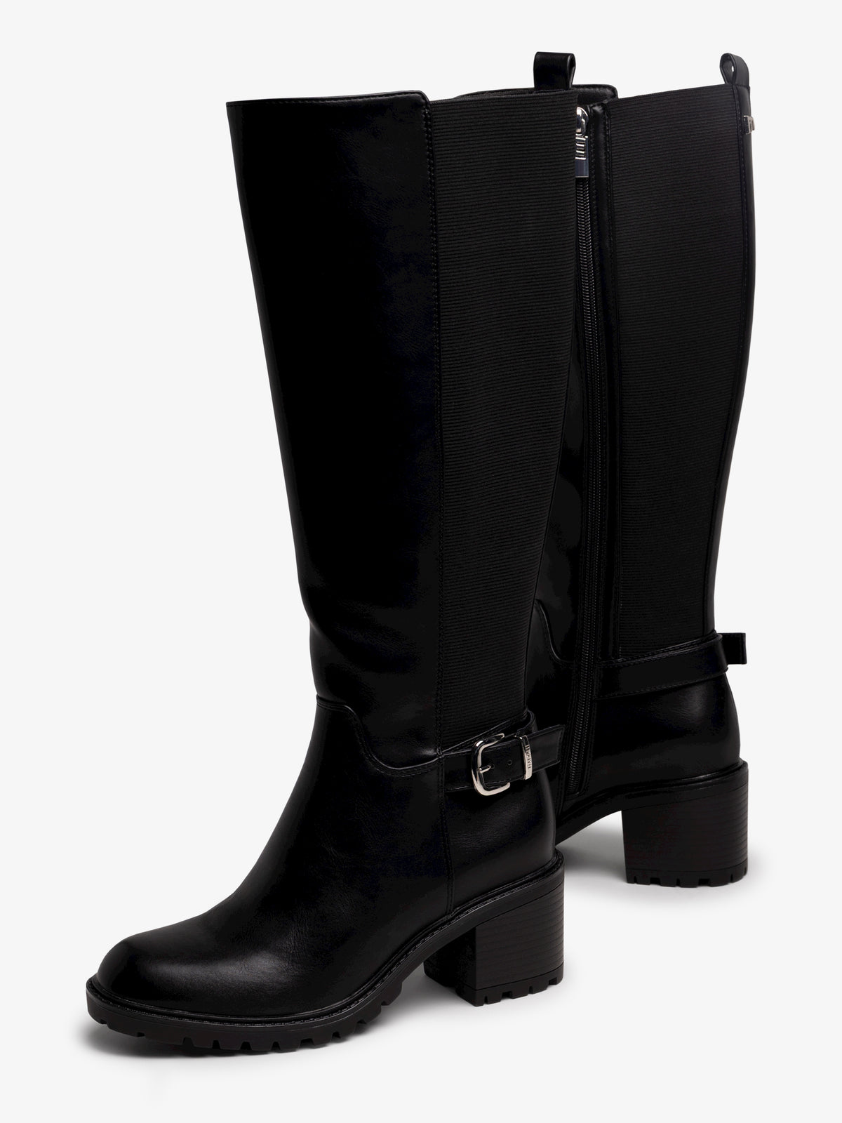 botas de tacón Mujer Botas negro 04