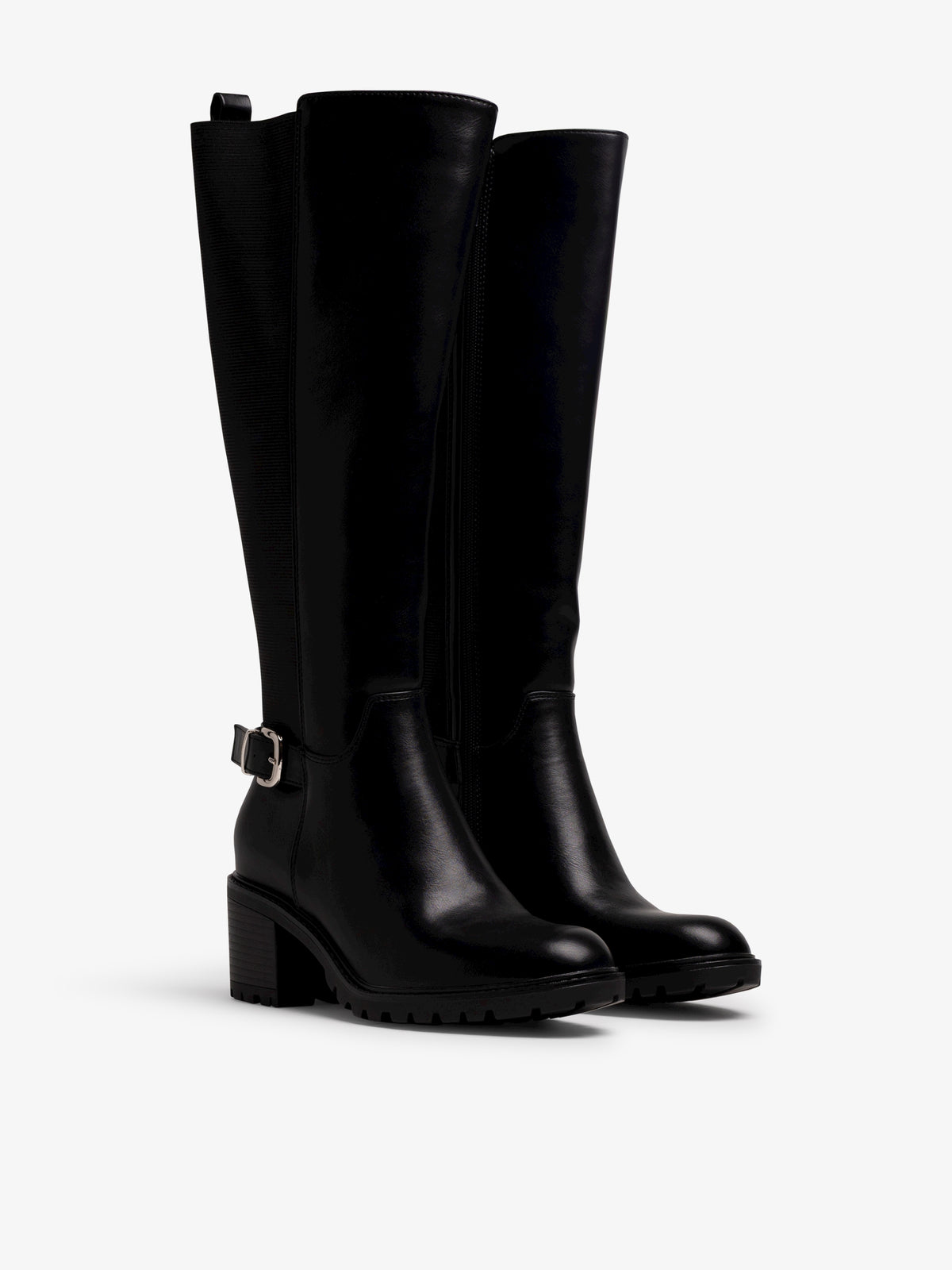 botas de tacón Mujer Botas negro 05
