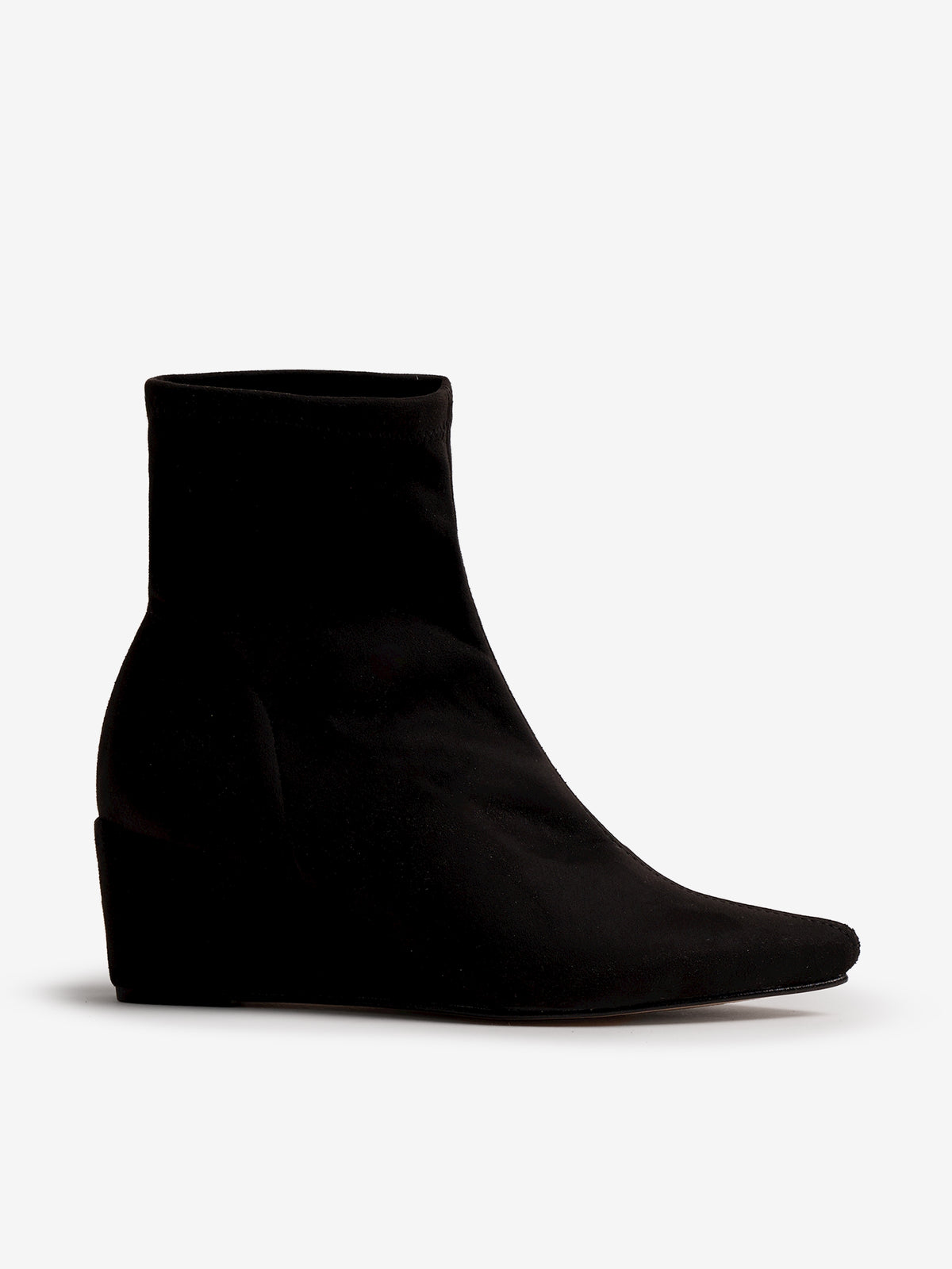botines de tacón Mujer Botines negro 01