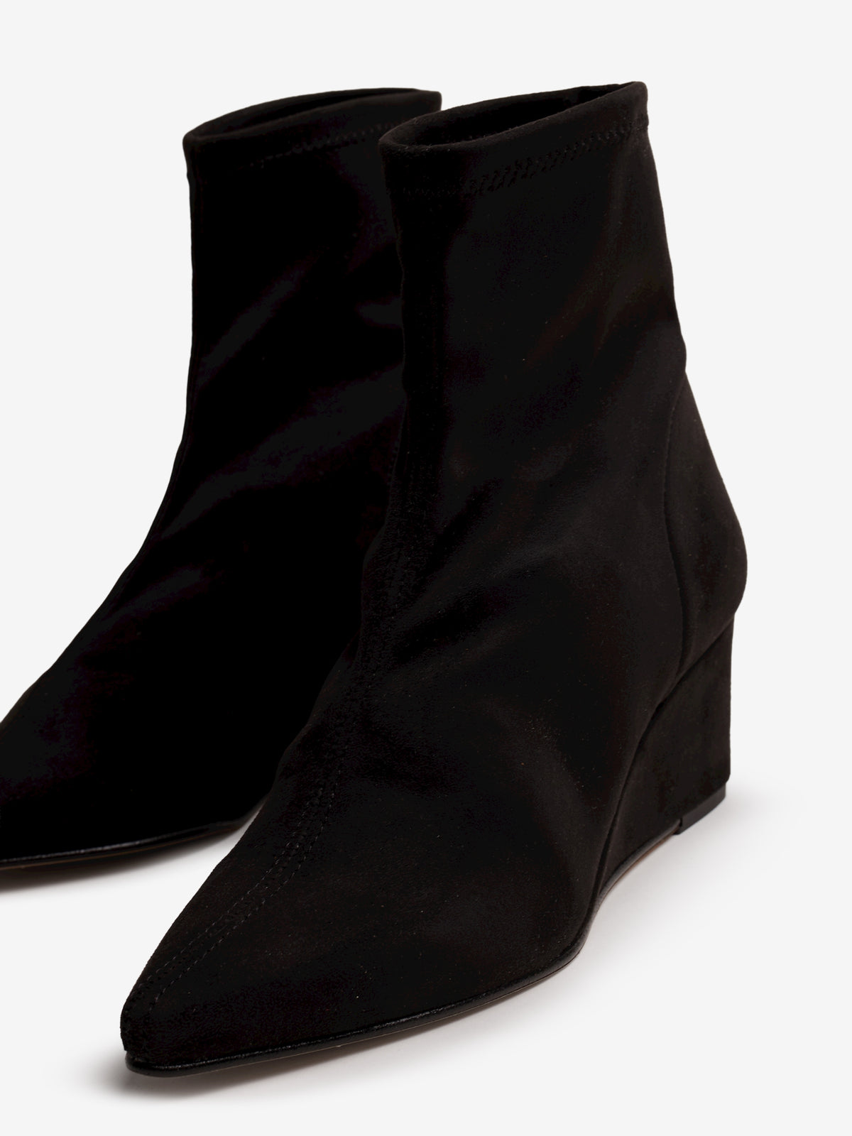 botines de tacón Mujer Botines negro 04