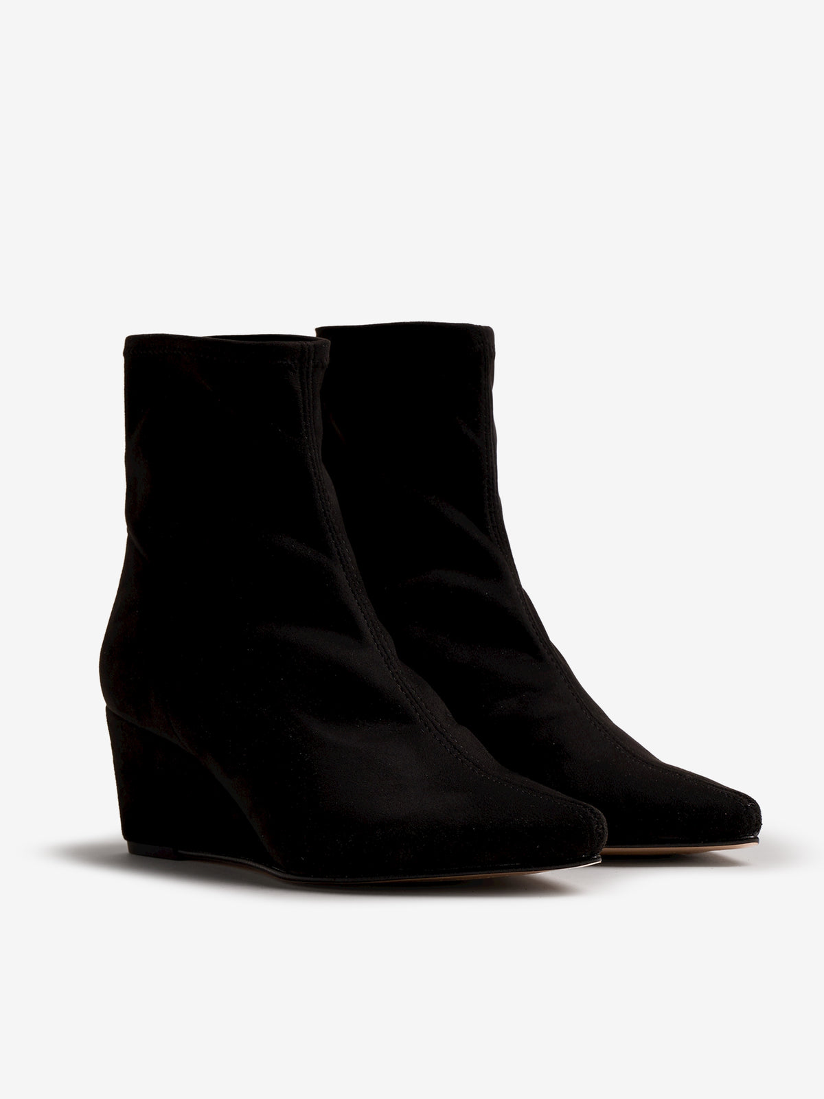 botines de tacón Mujer Botines negro 05