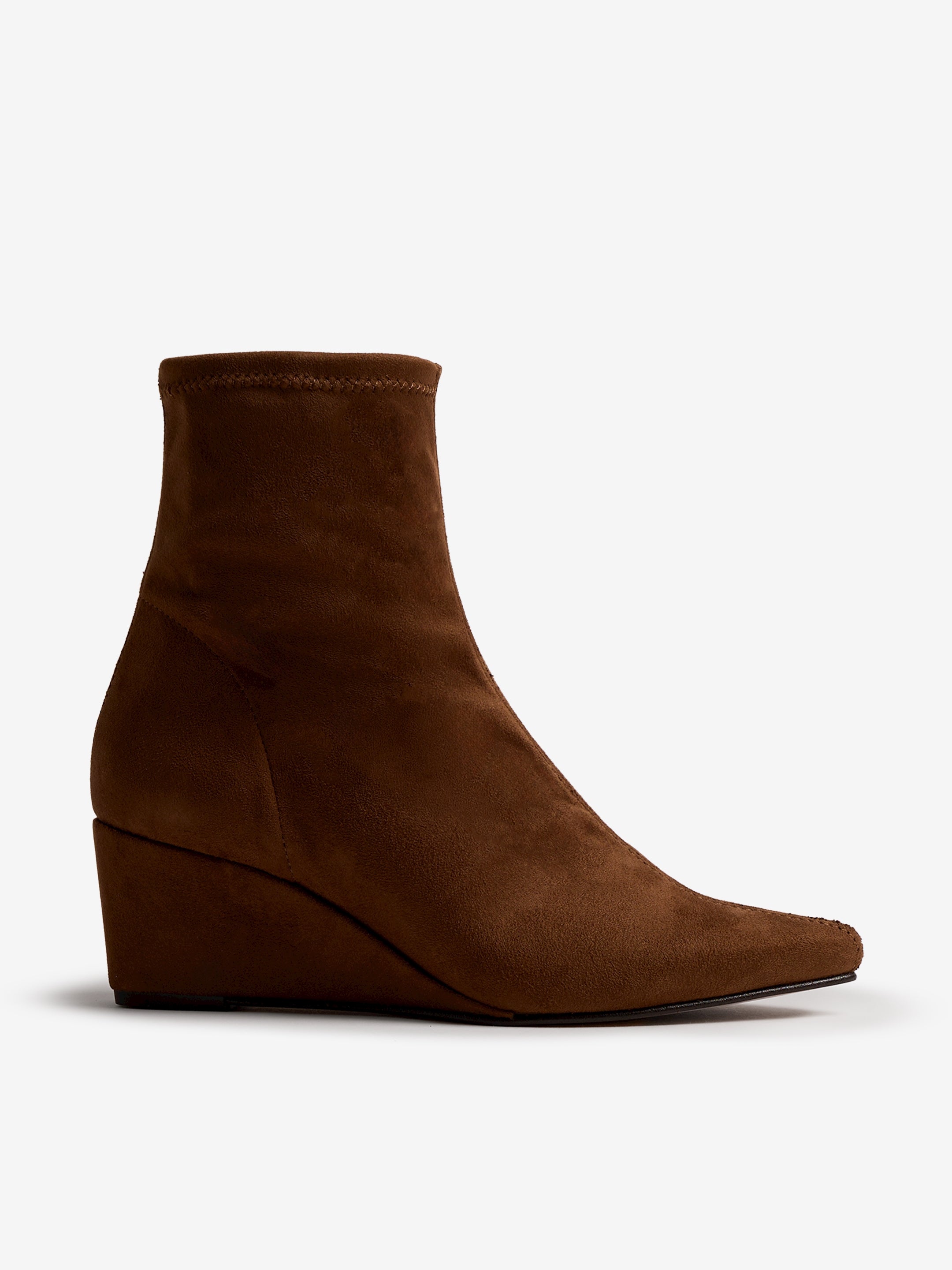 botines de tacón Mujer Botines marron 01
