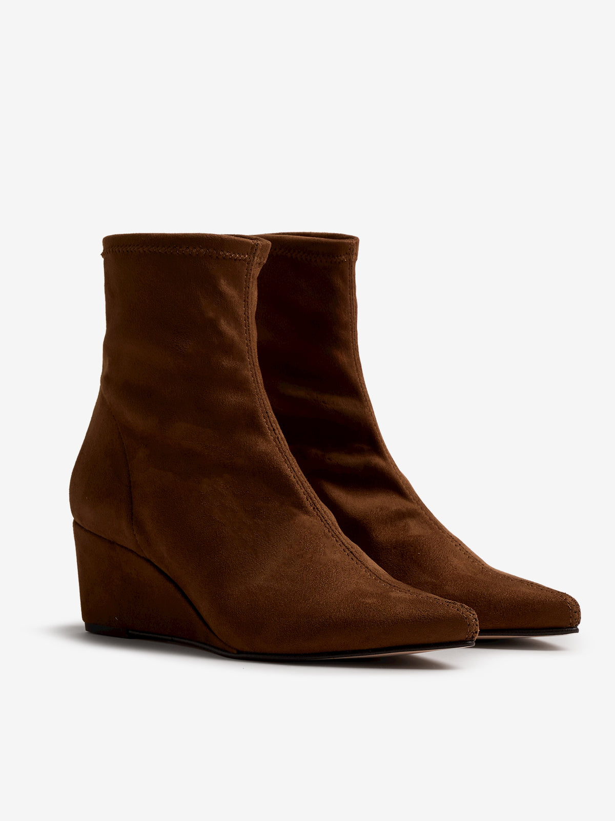 botines de tacón Mujer Botines marron 05